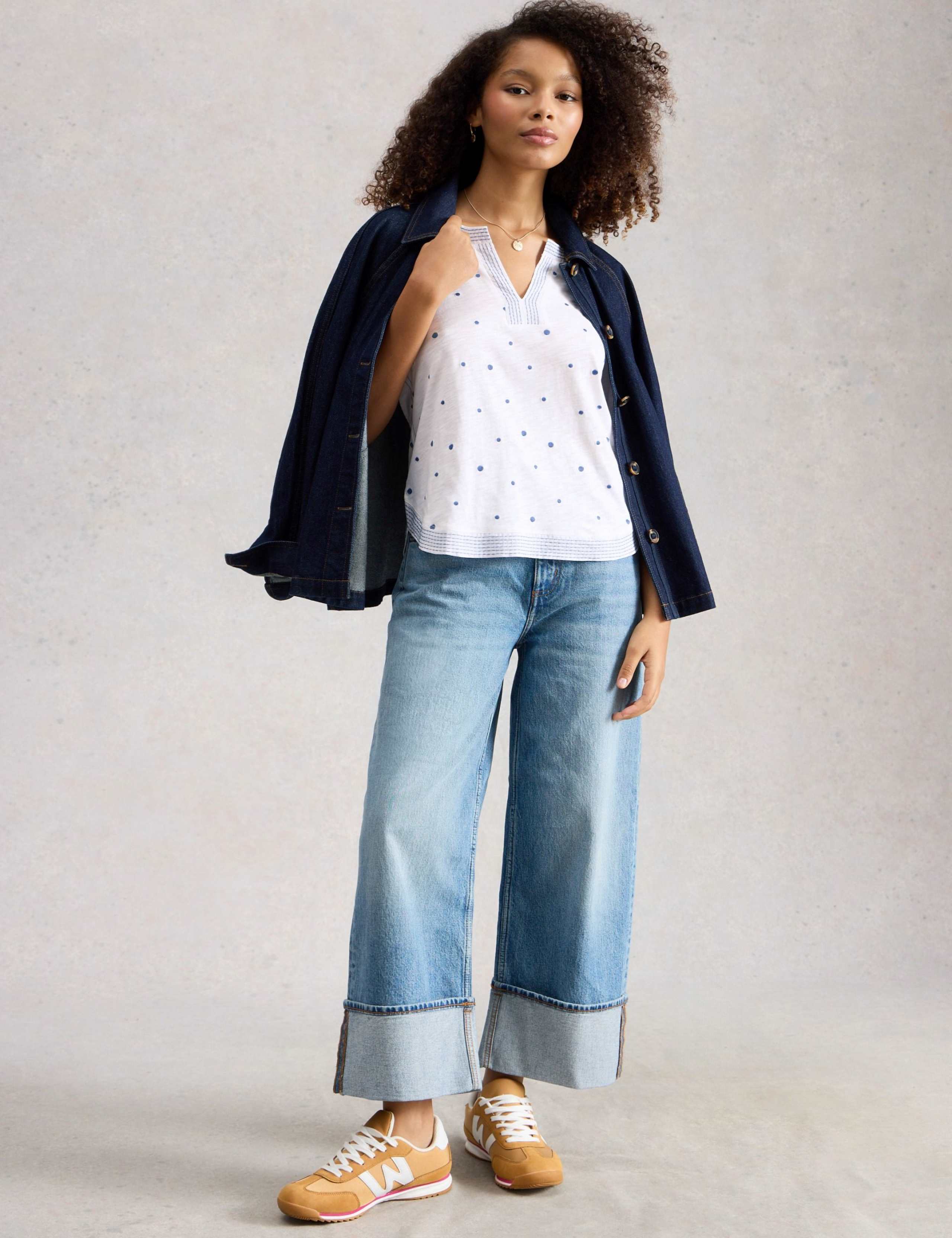 Pure Cotton Embroidered T-Shirt 5 of 6