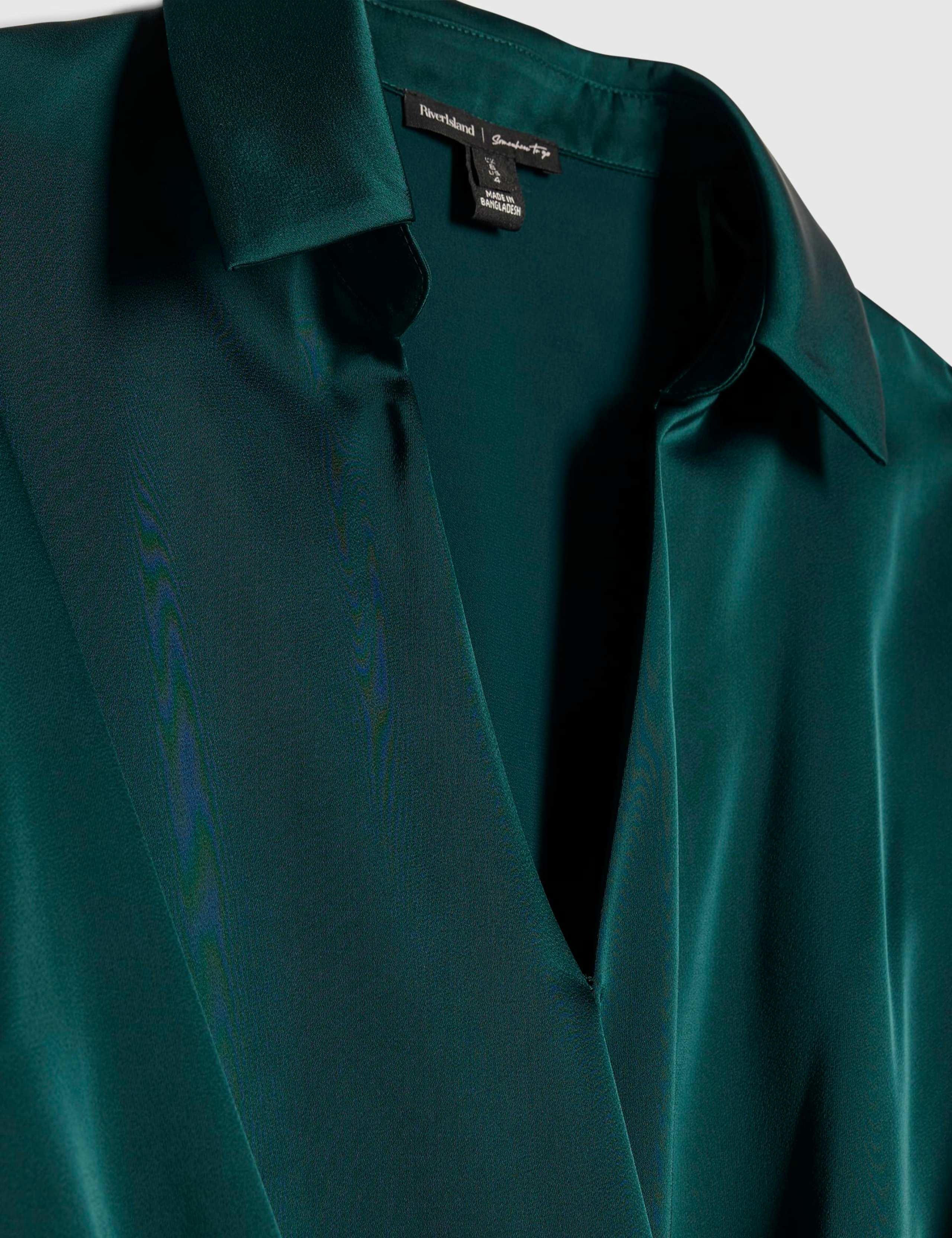 Relaxed Wrap Front Blouse 2 of 6