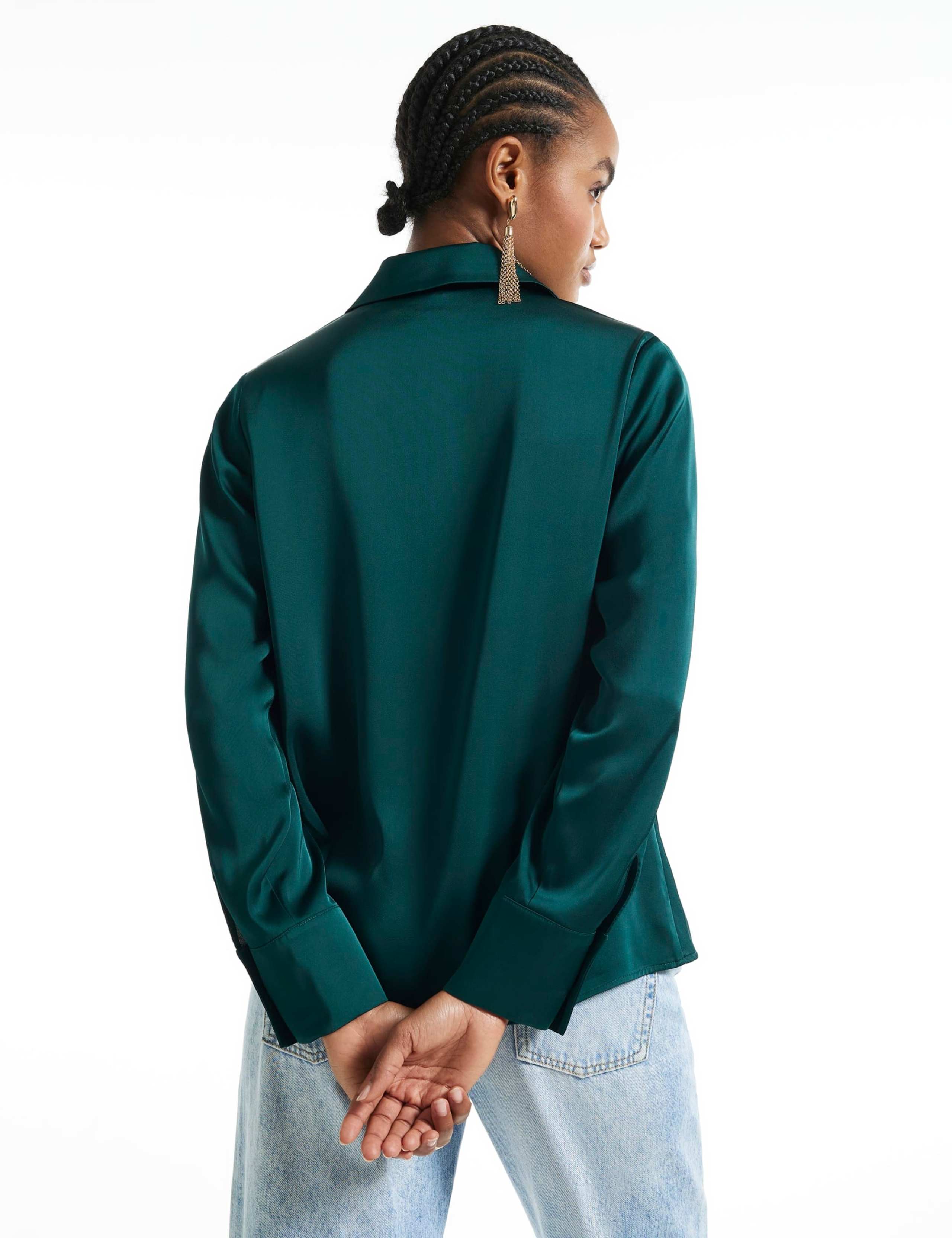 Relaxed Wrap Front Blouse 3 of 6