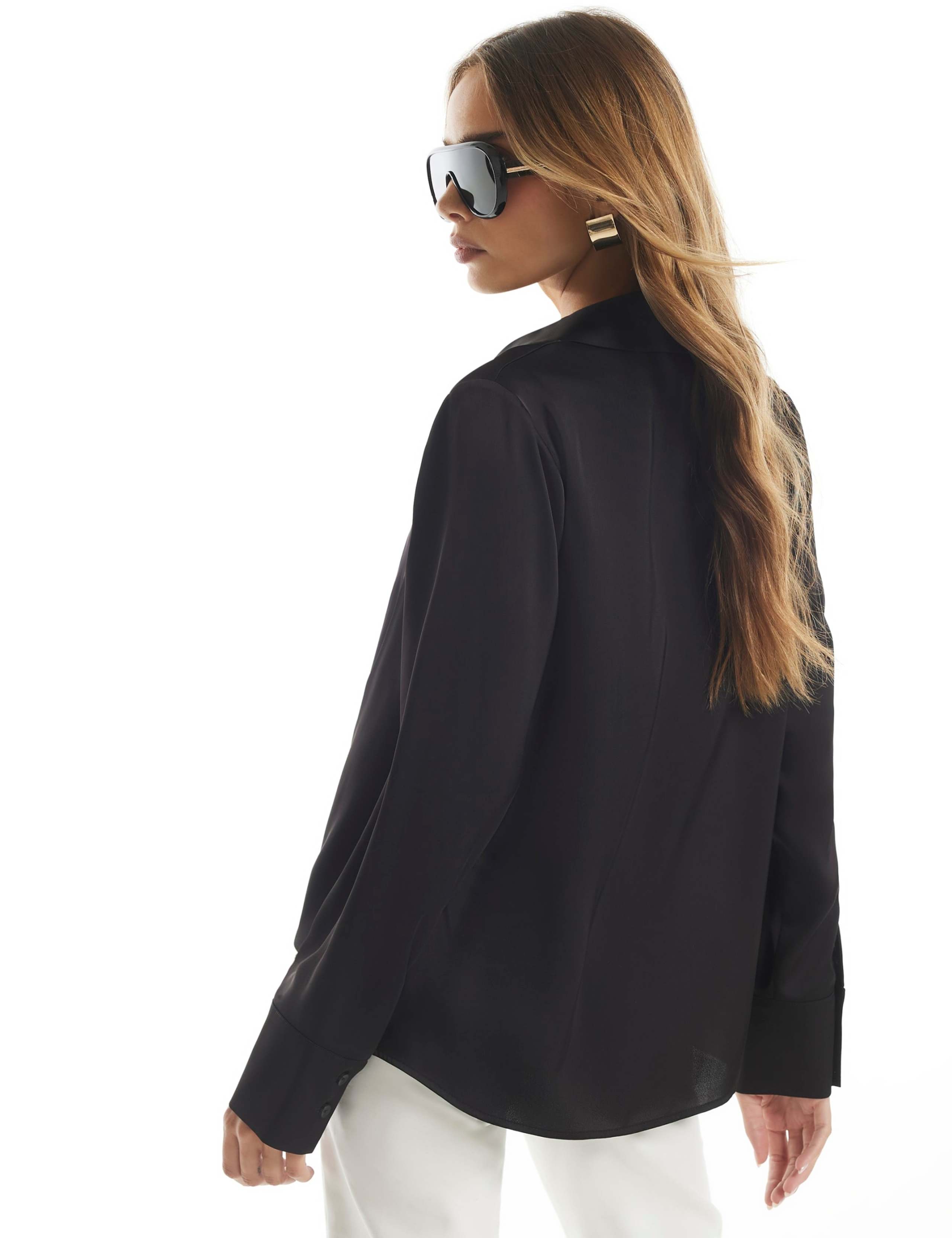 Relaxed Wrap Front Blouse 2 of 6