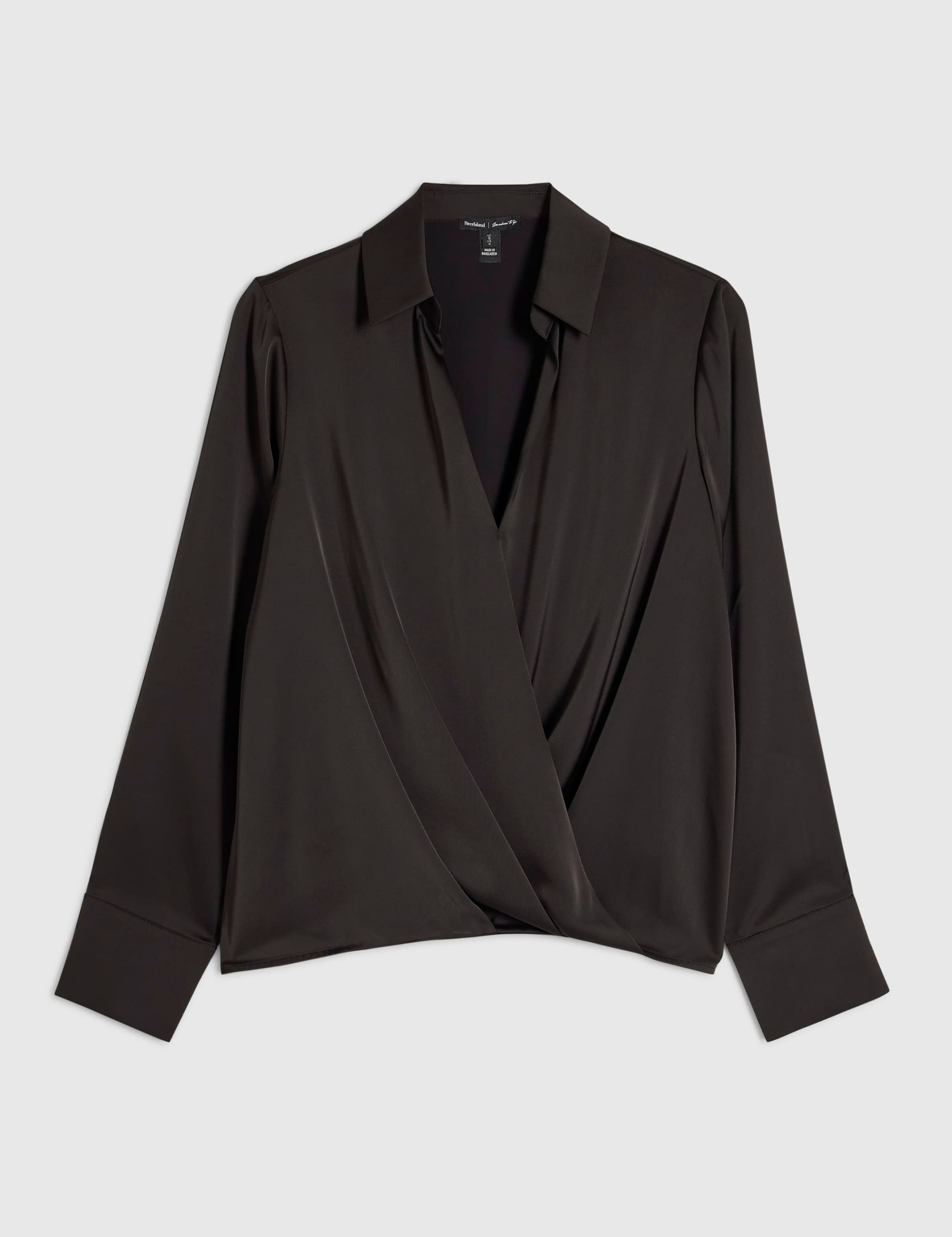 Relaxed Wrap Front Blouse 6 of 6