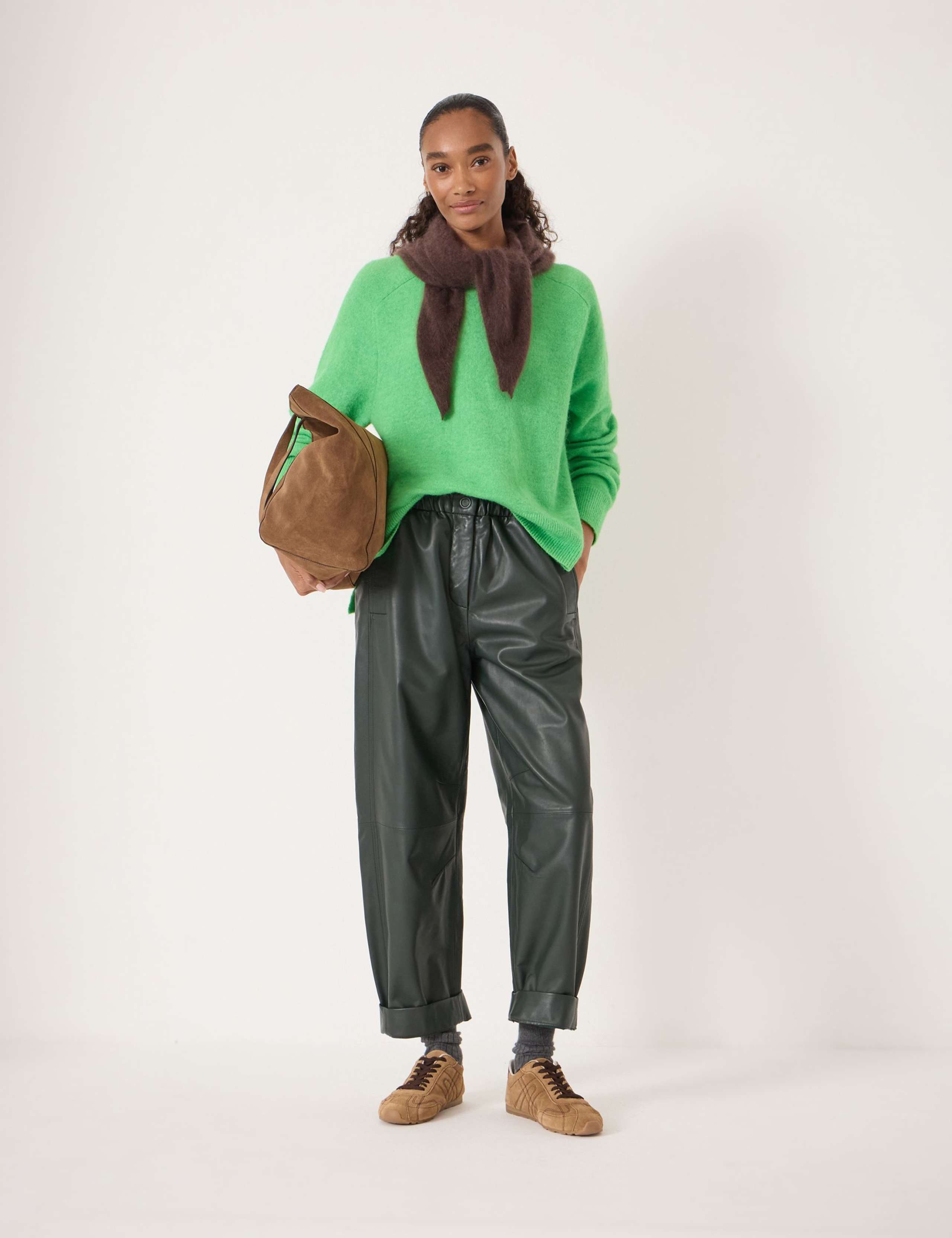 Alpaca Blend Crew Neck Jumper 3 of 5