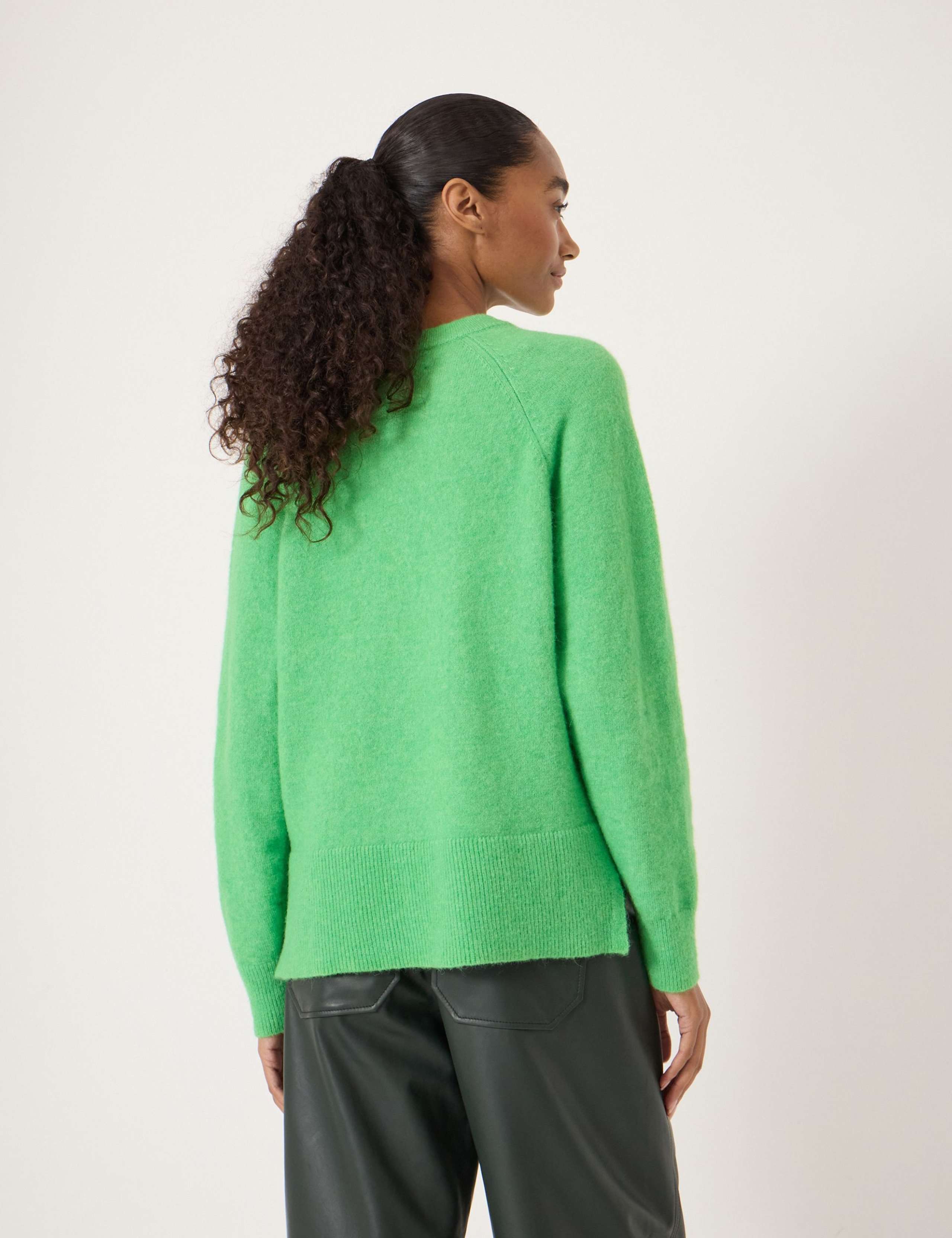 Alpaca Blend Crew Neck Jumper 4 of 5