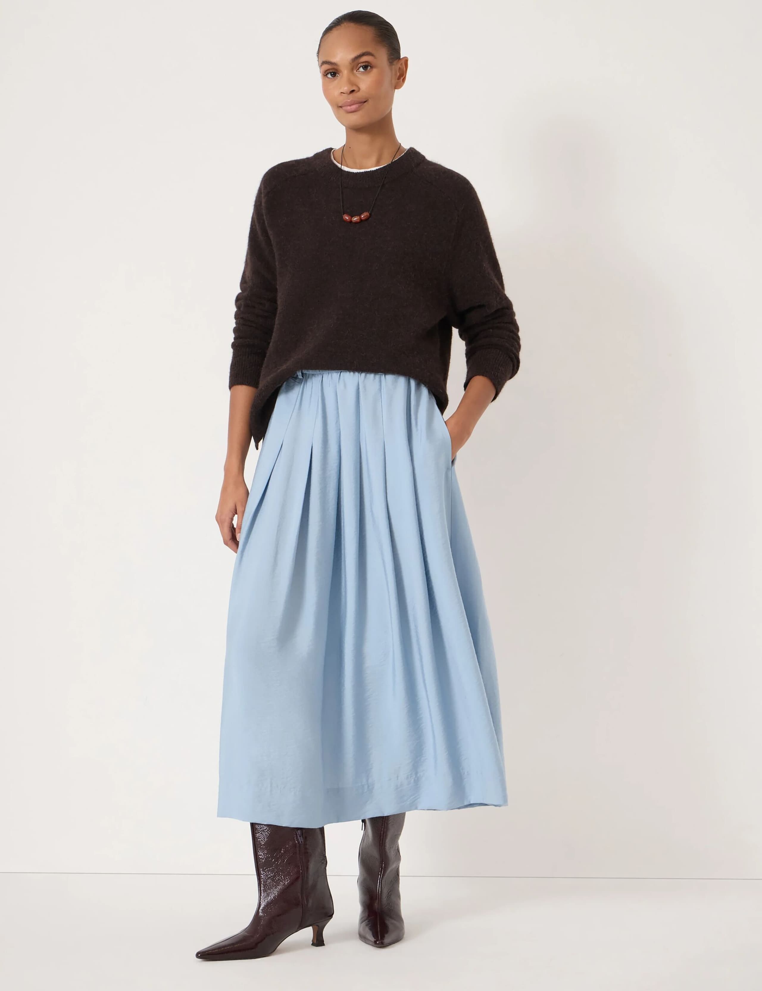 Alpaca Blend Crew Neck Jumper 3 of 5