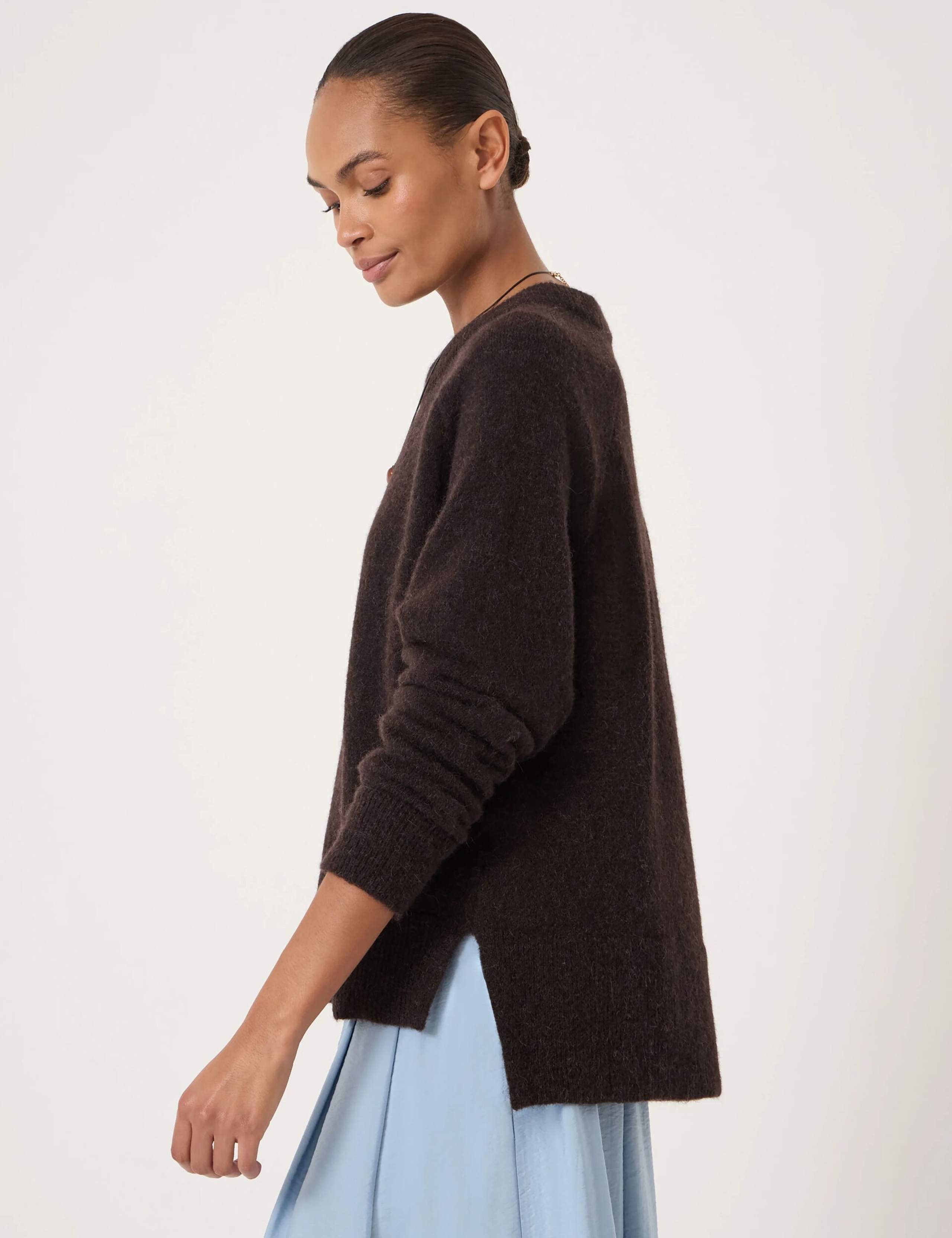 Alpaca Blend Crew Neck Jumper 4 of 5