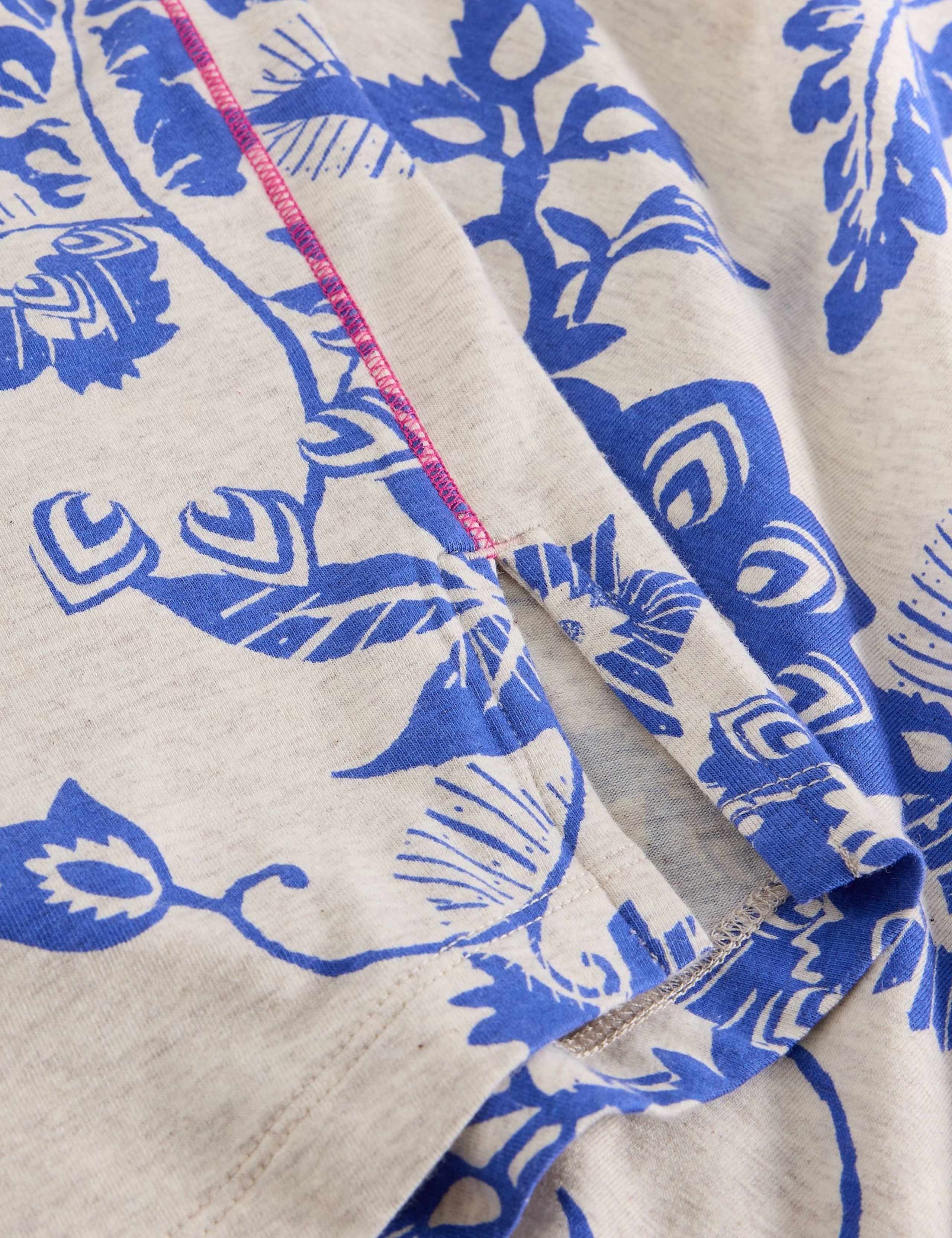 Cotton Modal Jersey Printed Nightdress 5 of 6