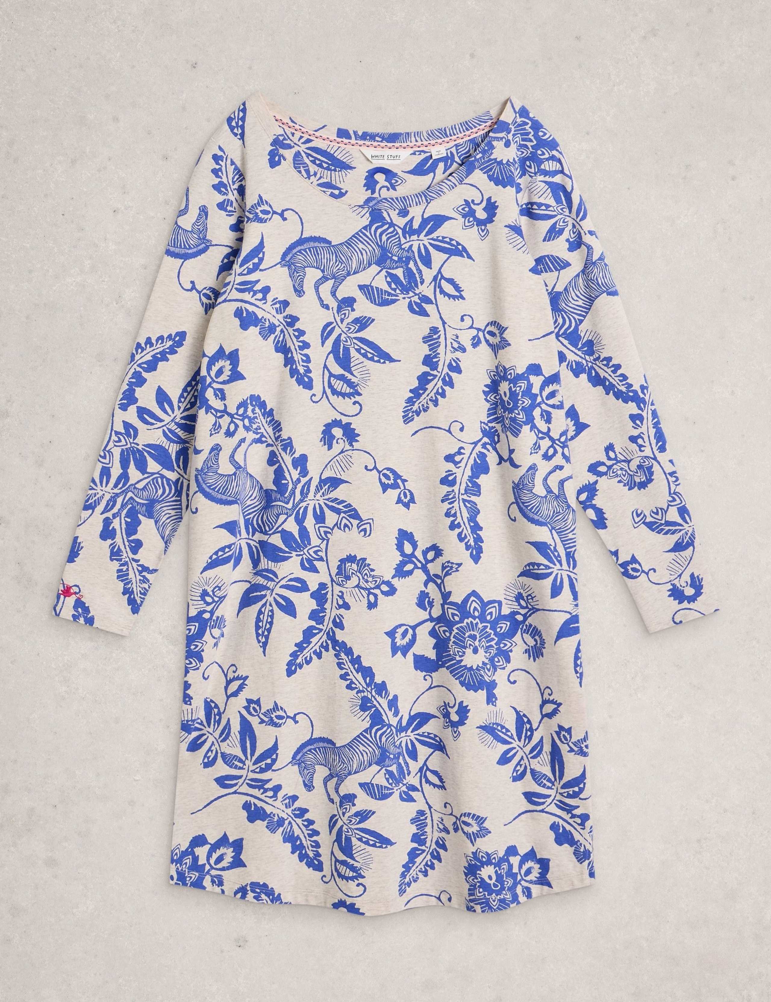 Cotton Modal Jersey Printed Nightdress 2 of 6