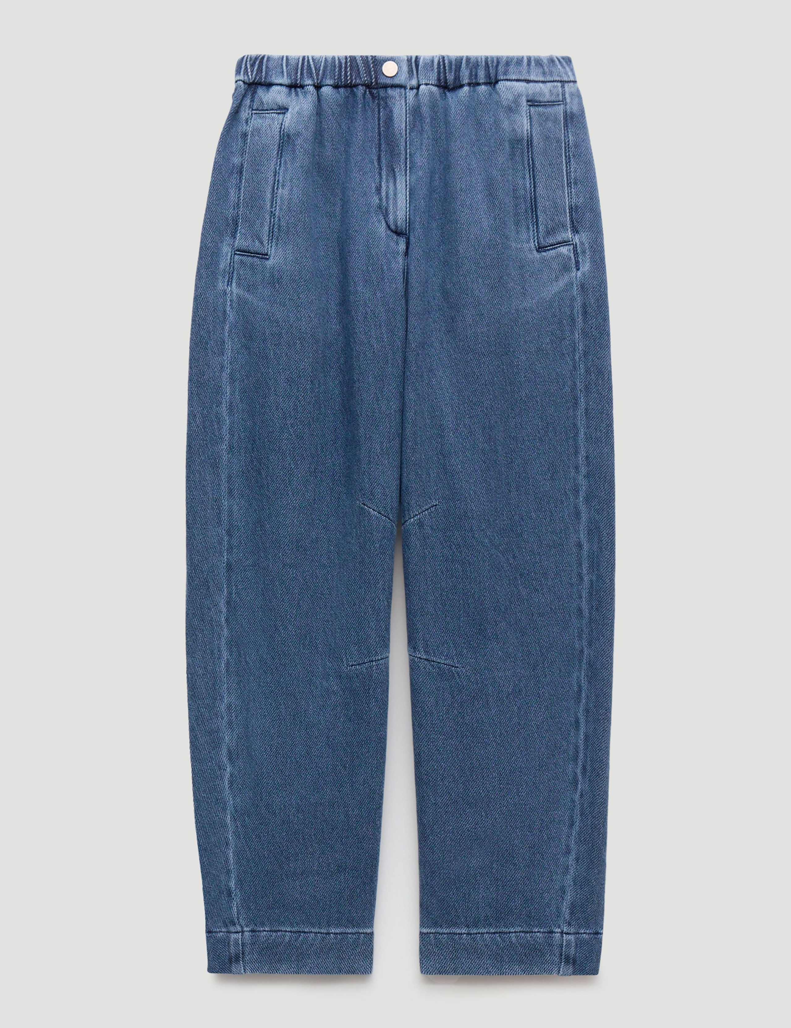 Supersoft Denim Barrel Turn Up Jeans 2 of 5