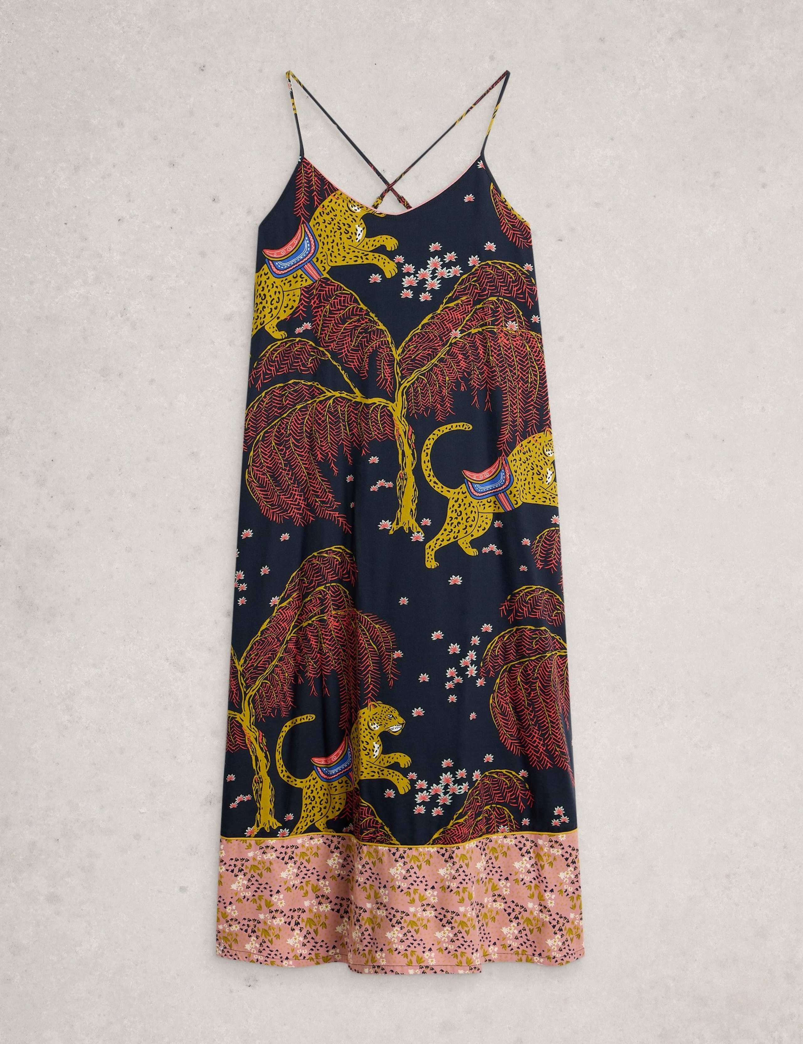 Cotton Rich Printed Strappy Nightdress 2 of 6