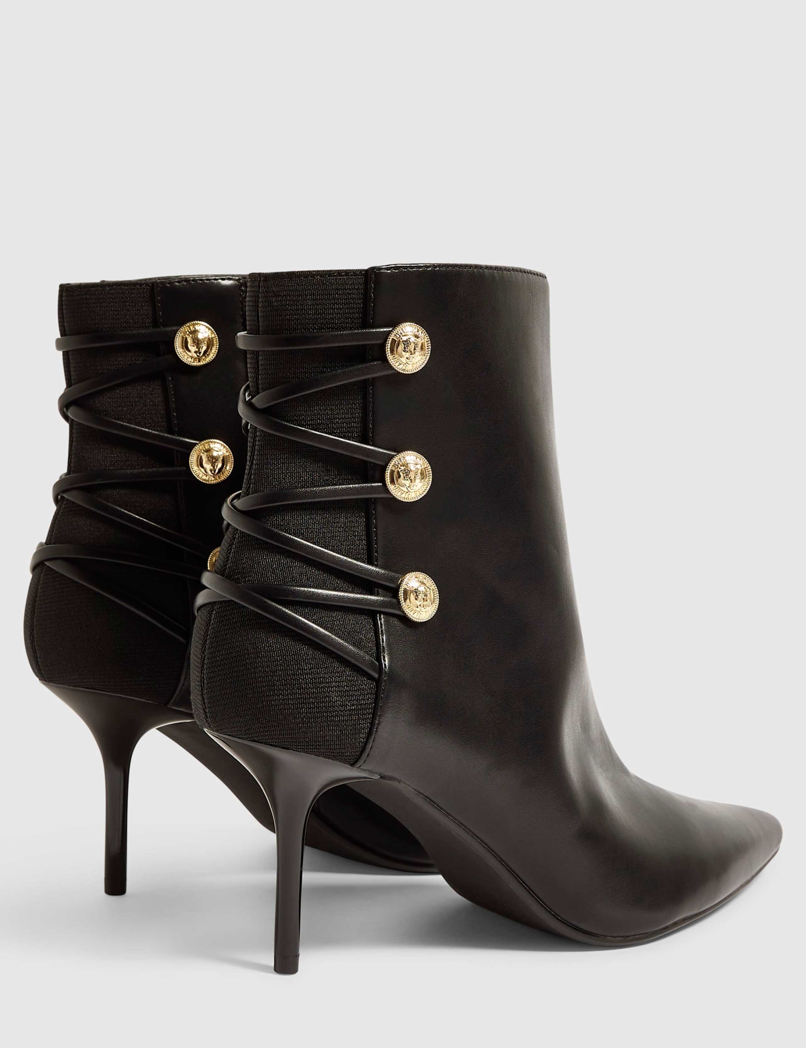 Low Heel Pull On Ankle Boots 4 of 5