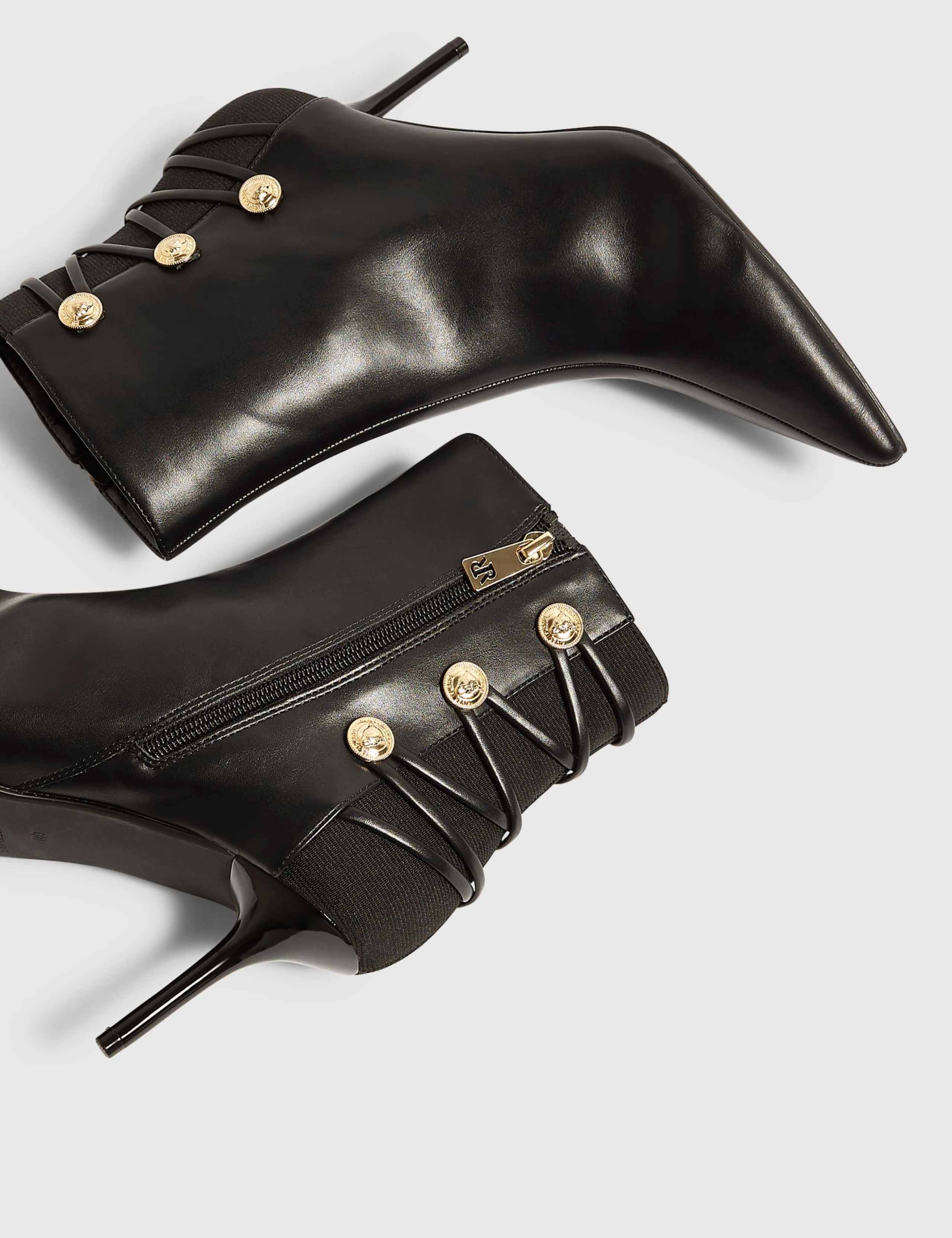 Low Heel Pull On Ankle Boots 5 of 5