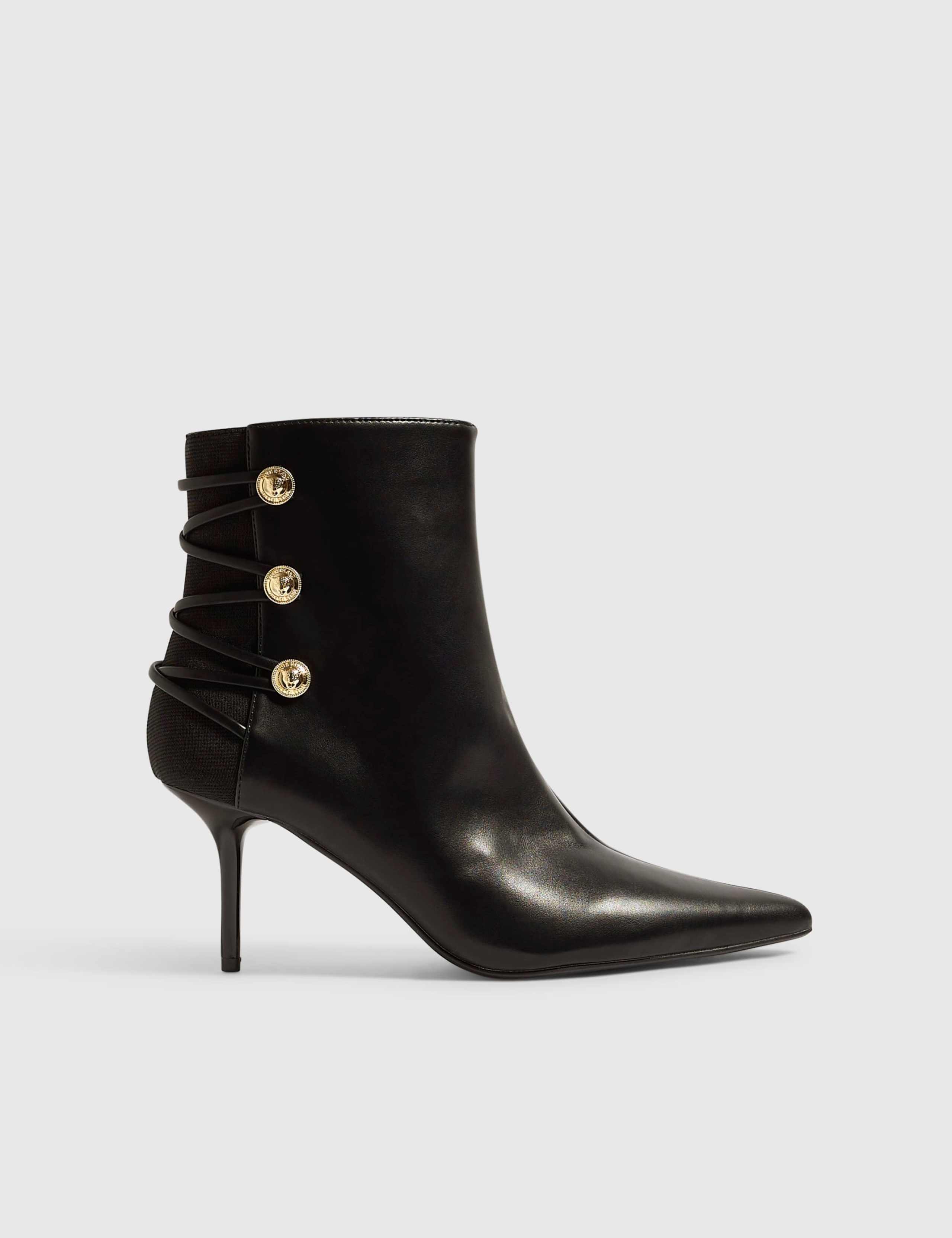 Low Heel Pull On Ankle Boots 2 of 5