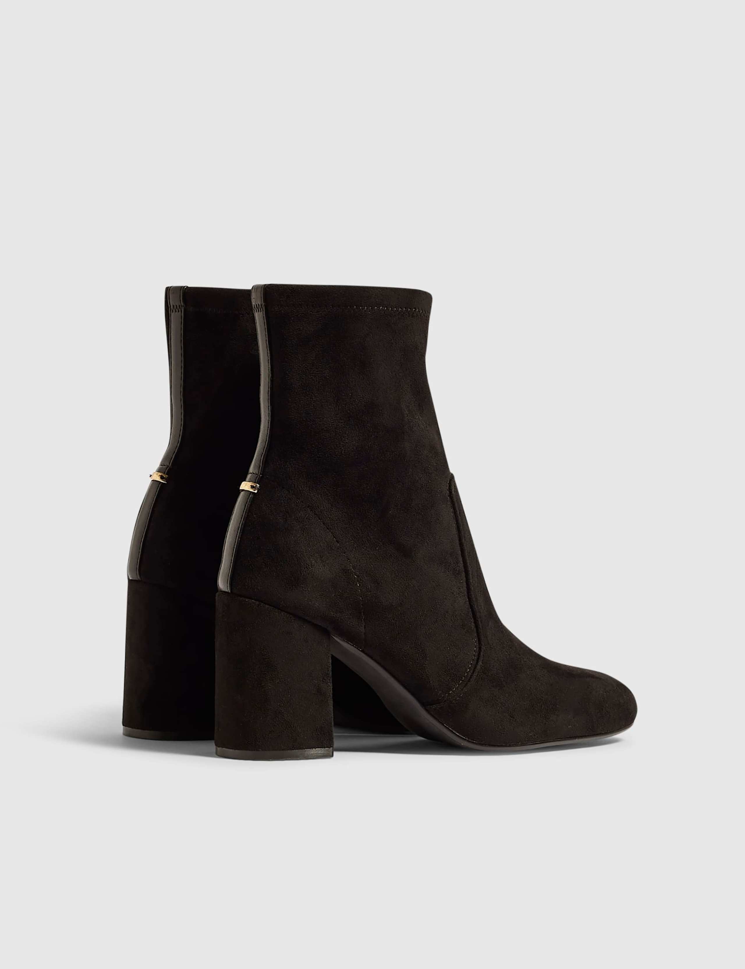 High Heel Pull On Ankle Boots 4 of 5