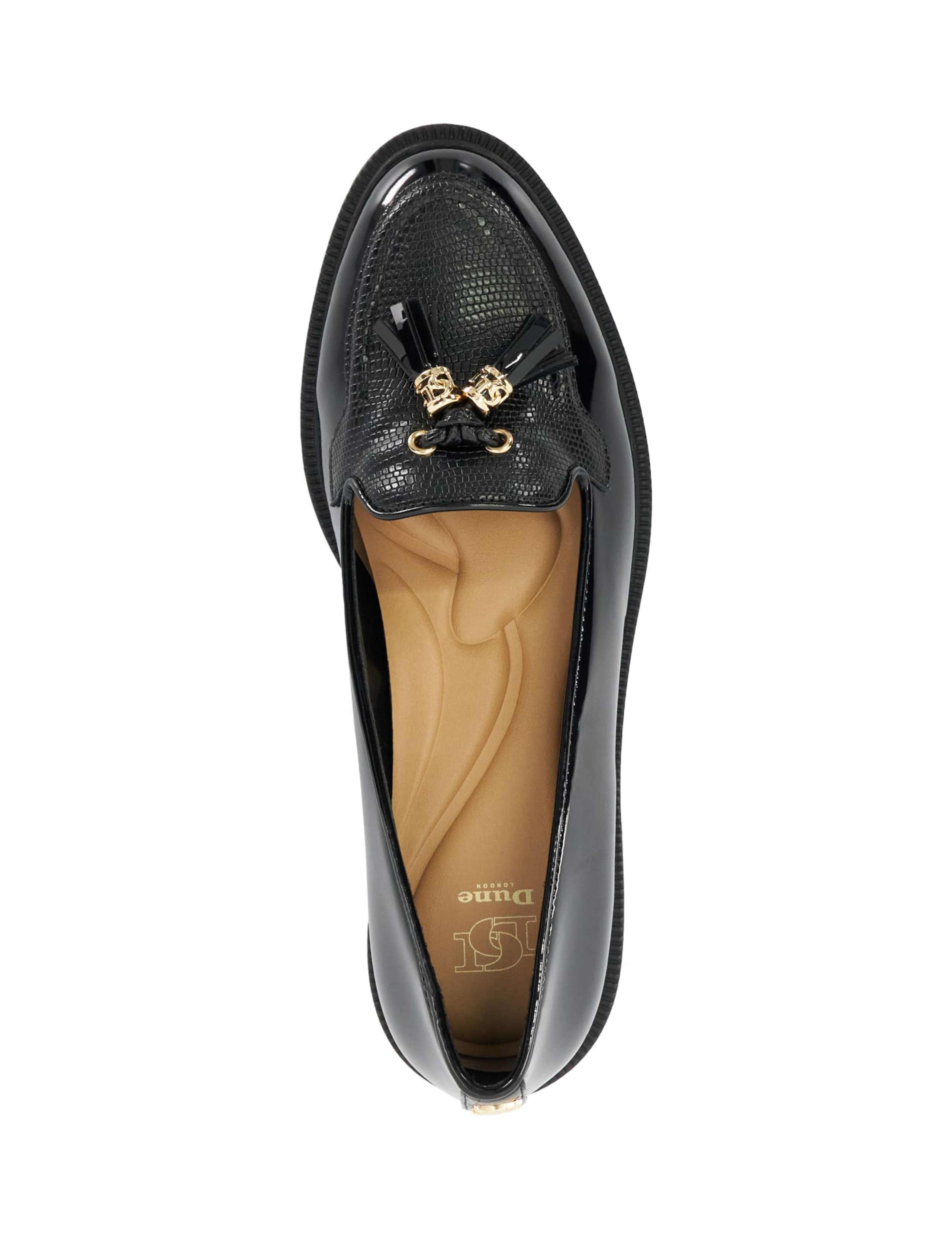 Tassel Slip On Block Heel Loafers 2 of 5