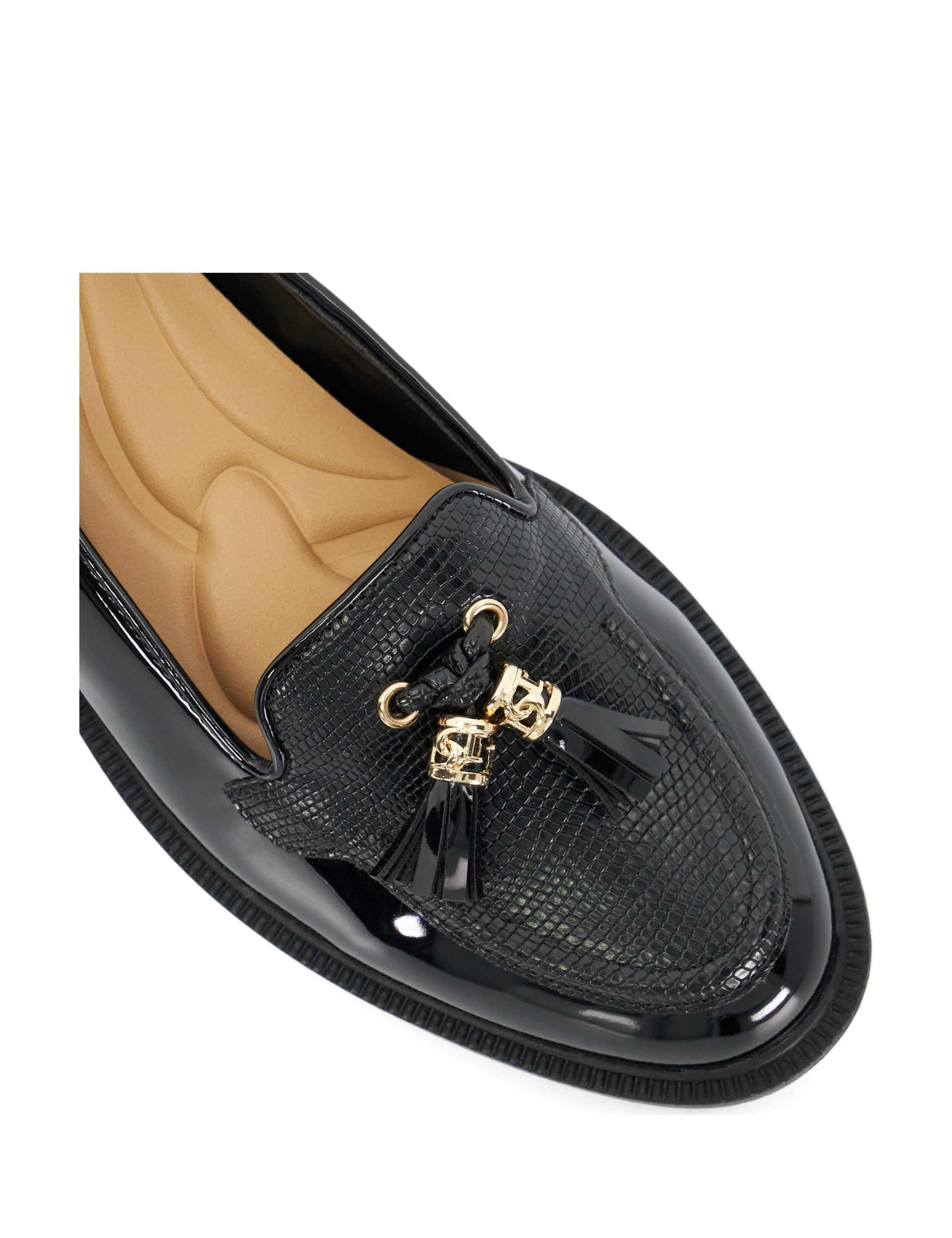 Tassel Slip On Block Heel Loafers 5 of 5