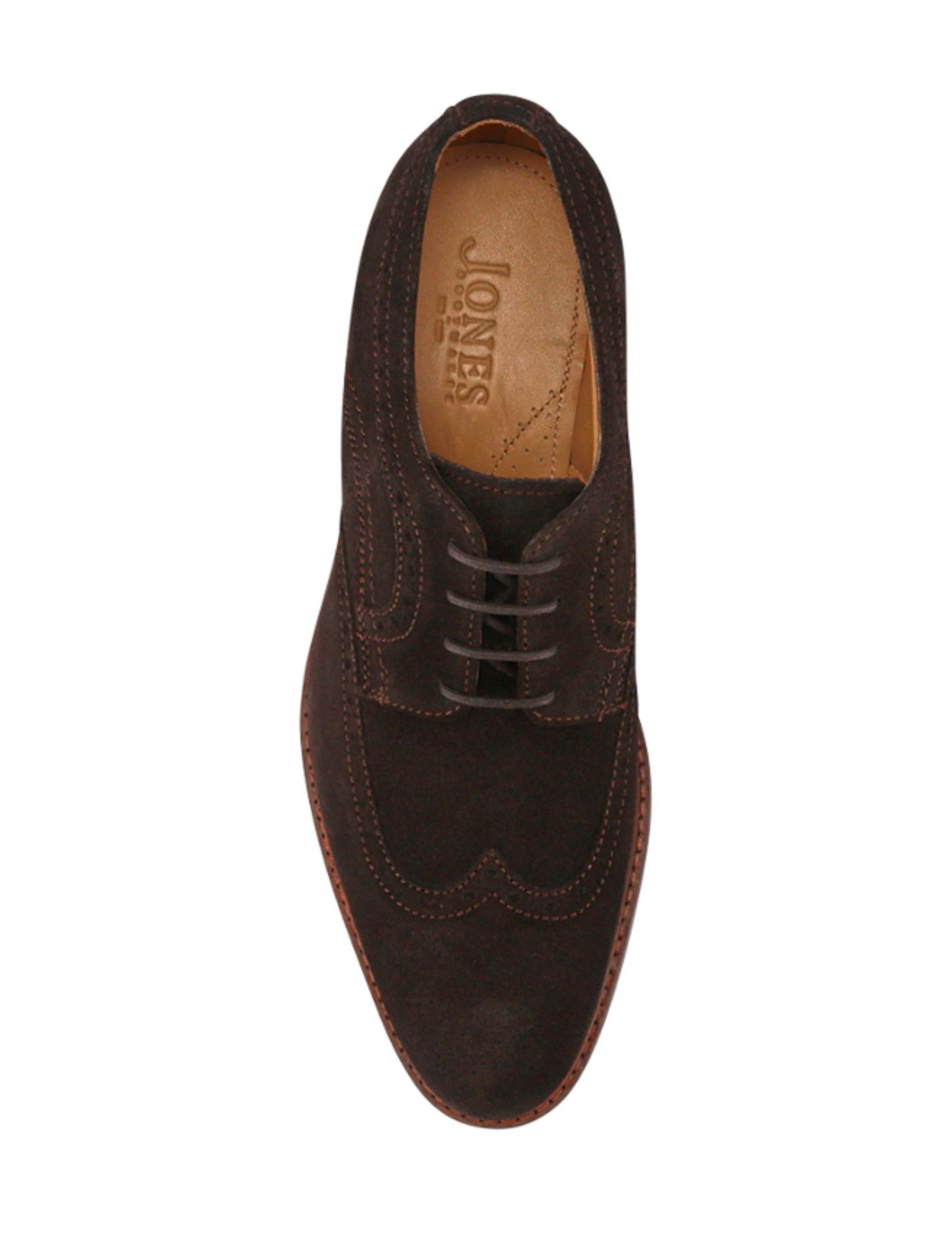 Suede Brogue Derby Shoes 4 of 5