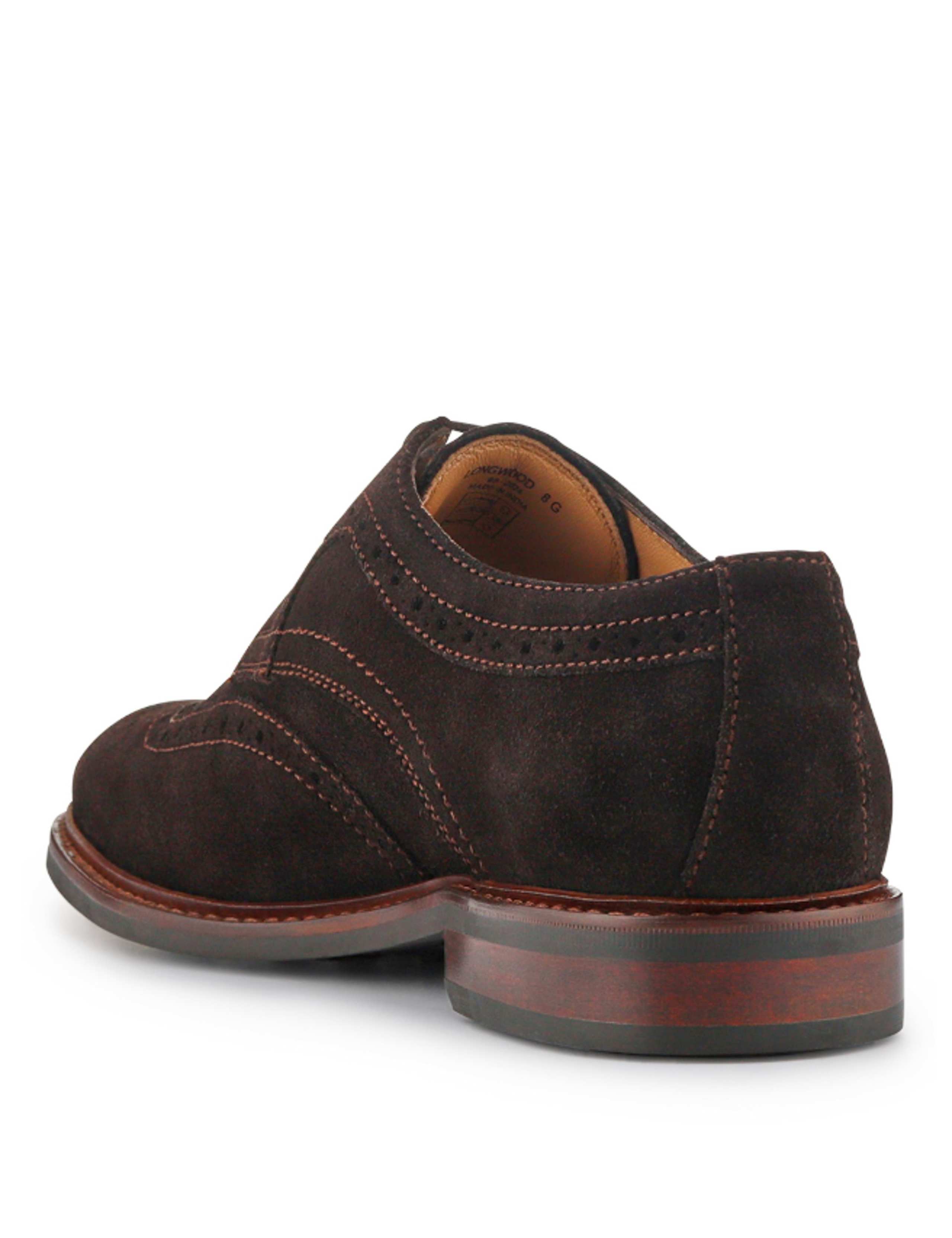 Suede Brogue Derby Shoes 5 of 5
