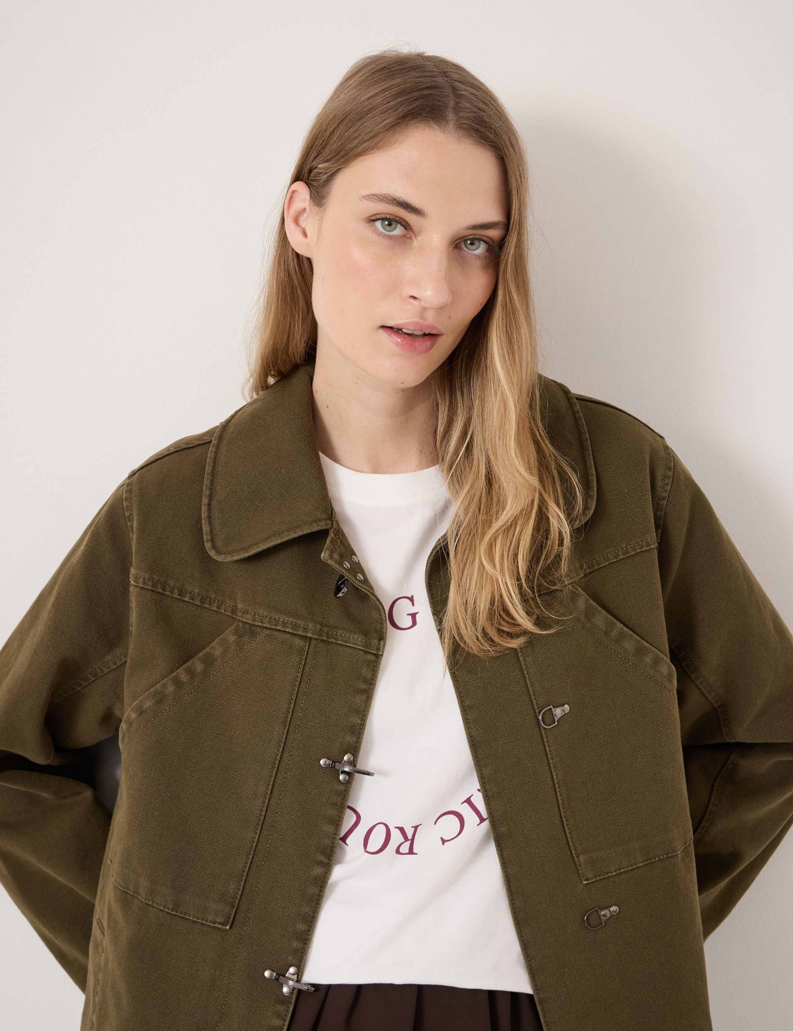 Pure Cotton Utility Jacket 5 of 6