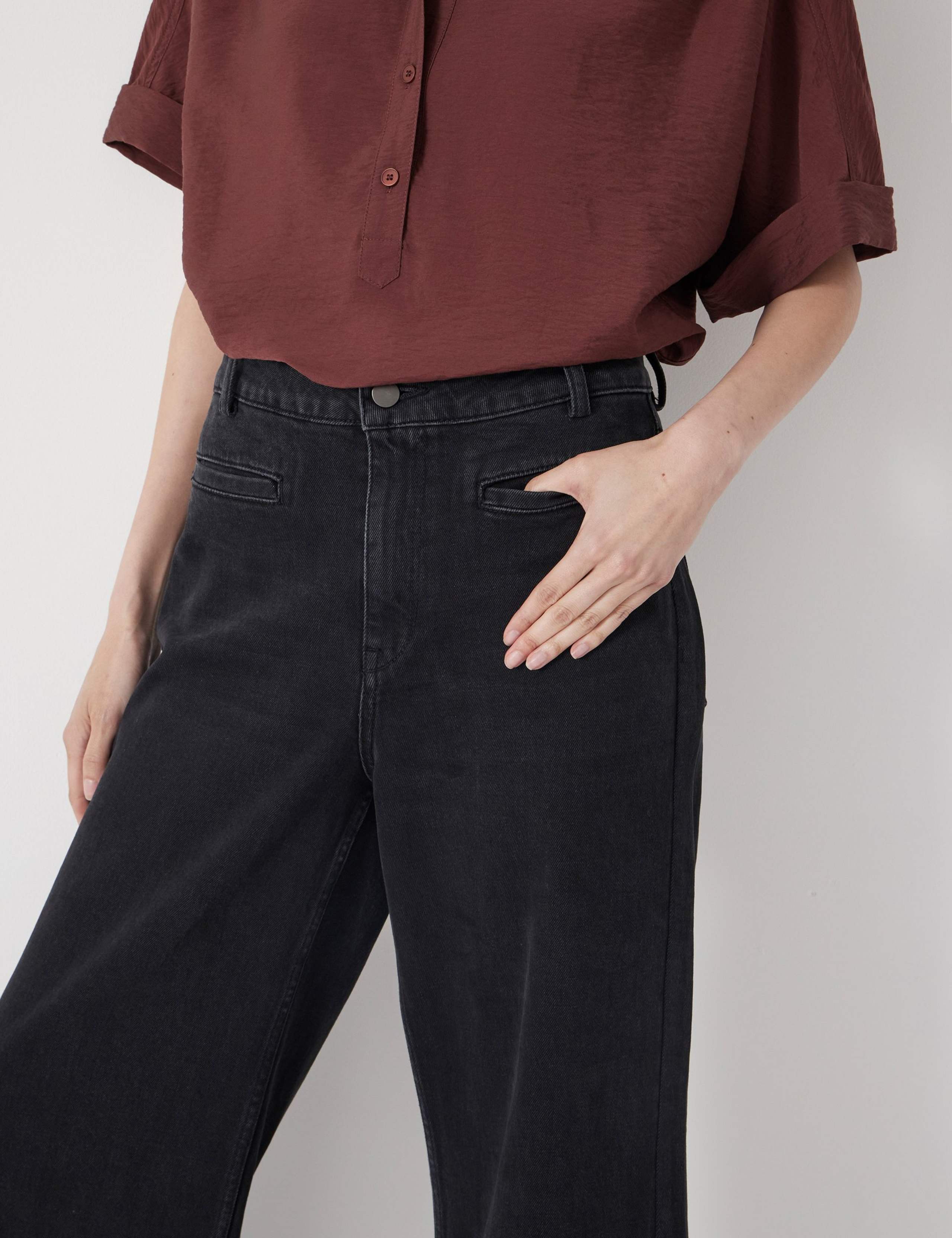Mid Rise Wide Leg Jeans 5 of 5