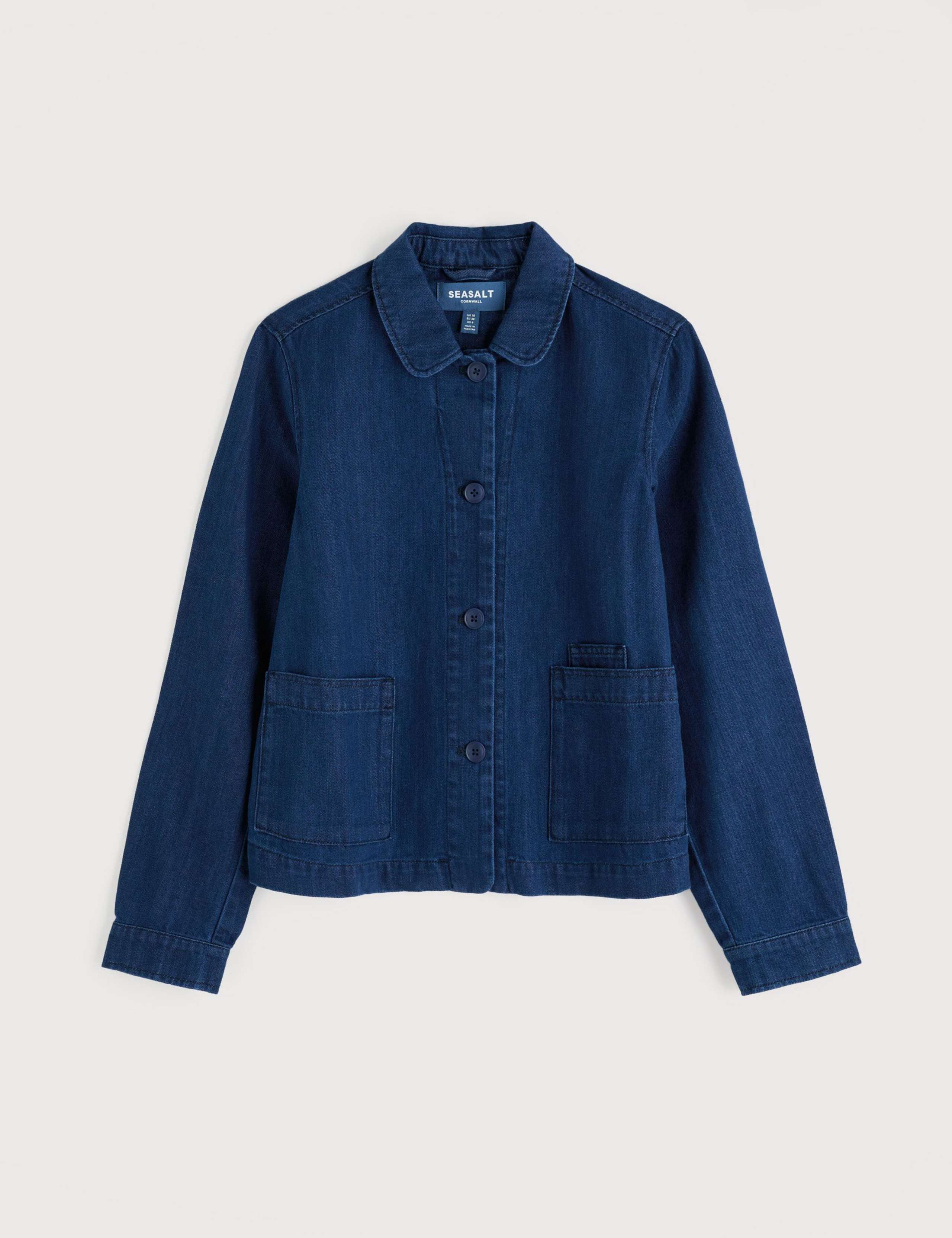 Pure Cotton Collared Utility Jacket 2 of 5