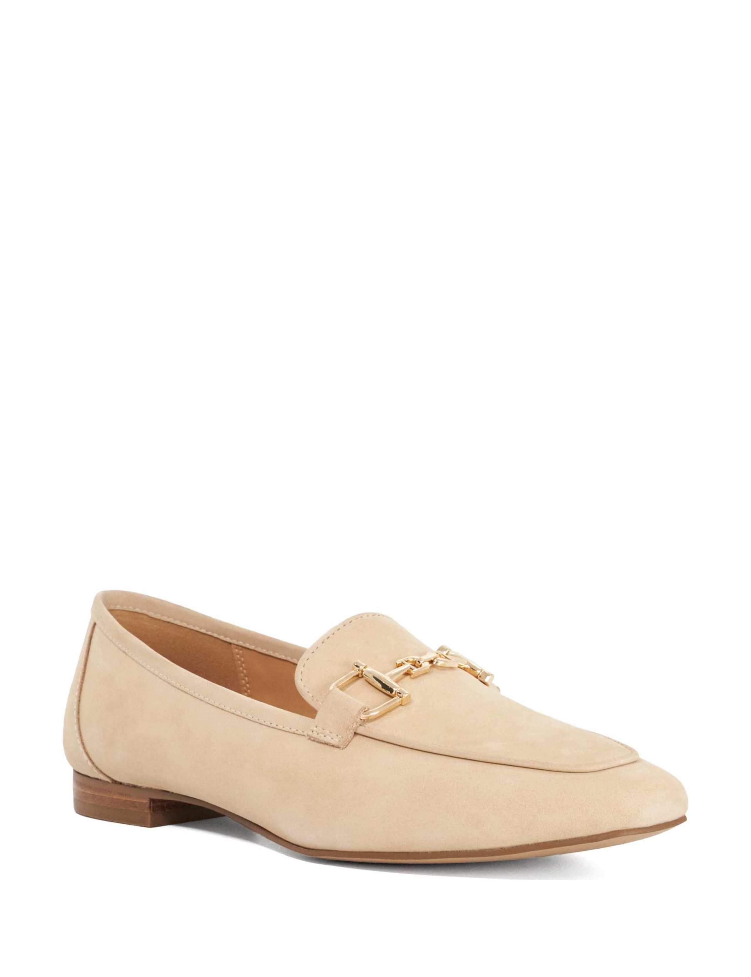 Leather Trim Flat Loafers 3 of 5