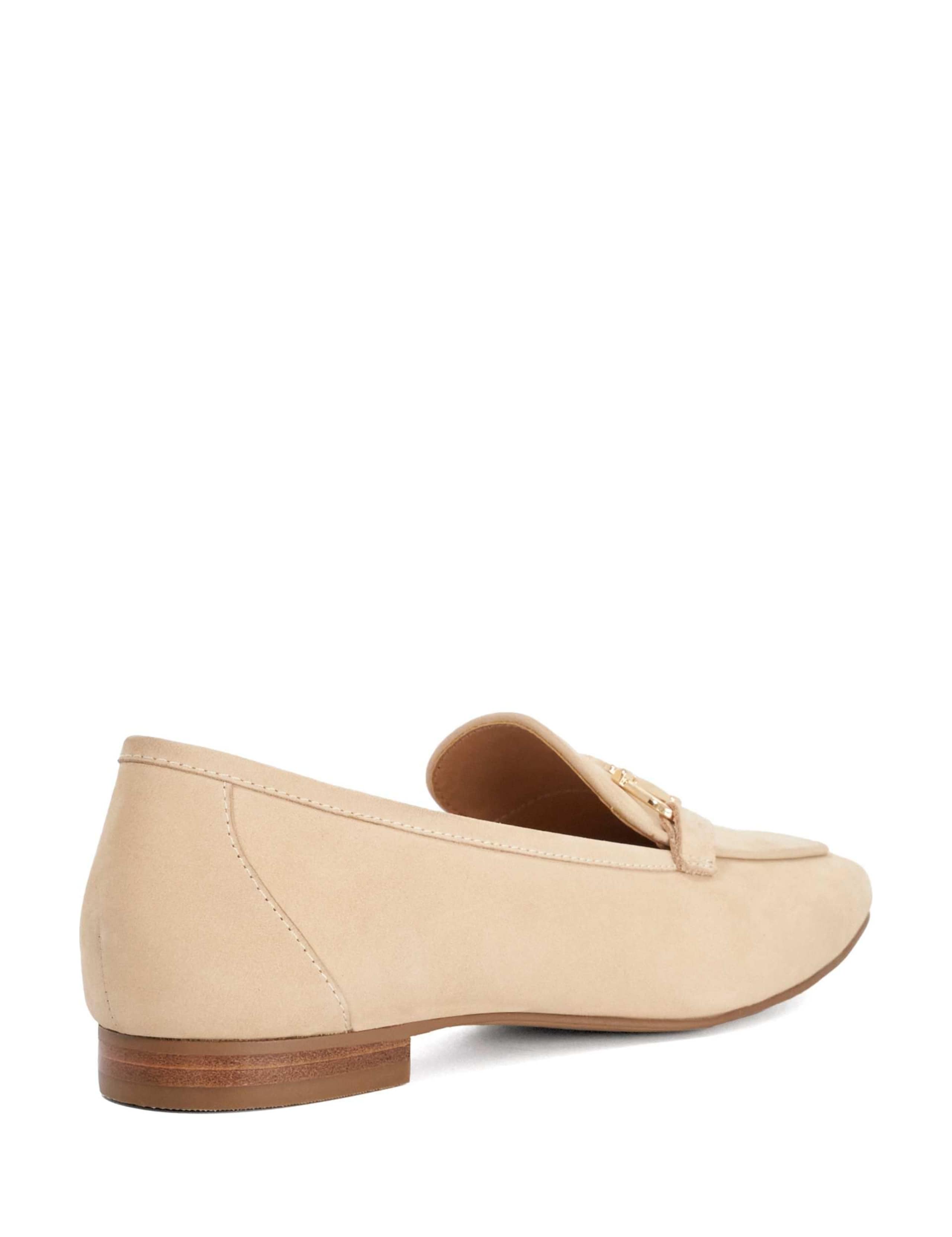 Leather Trim Flat Loafers 4 of 5