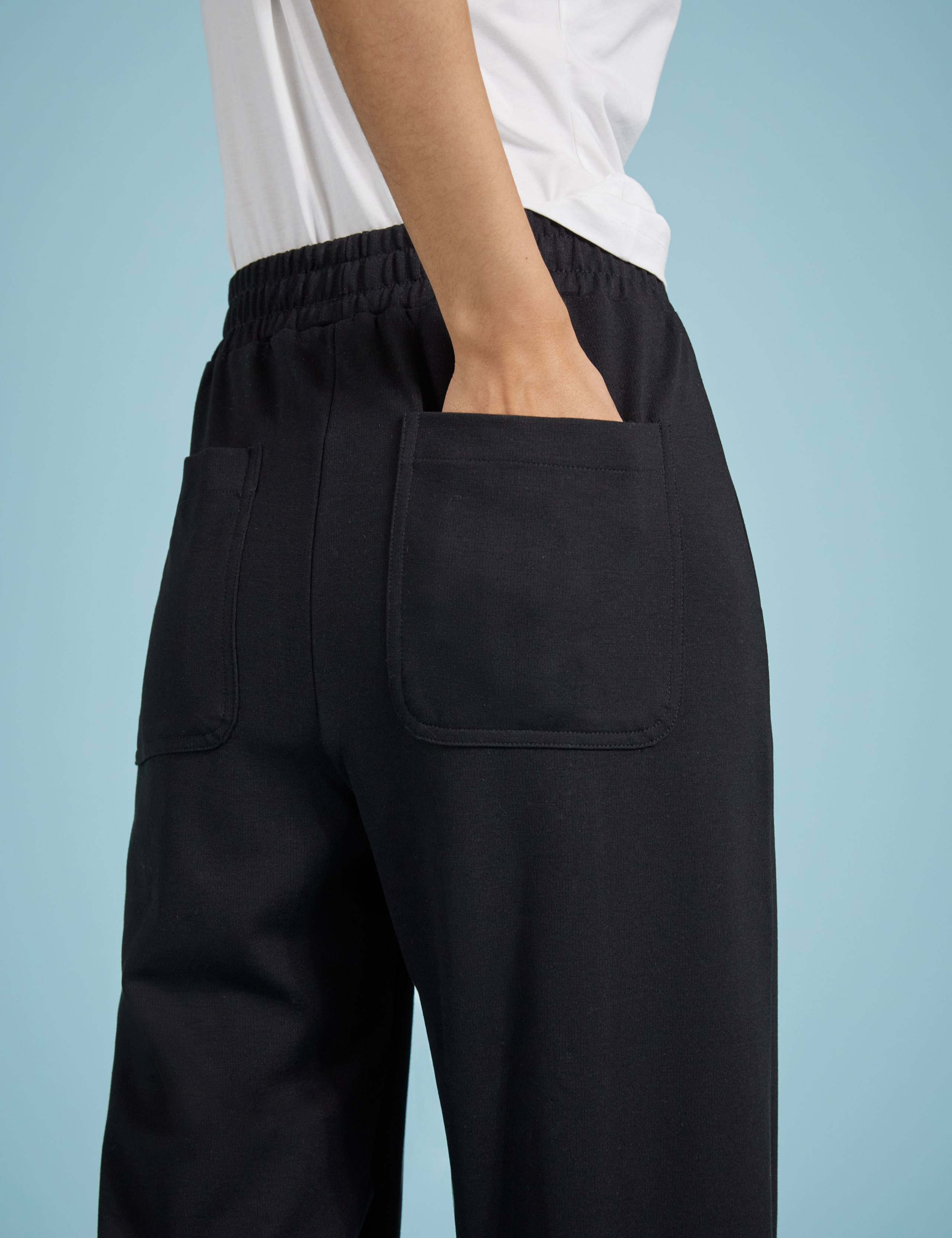Jersey Tapered Ankle Grazer Trousers 5 of 5