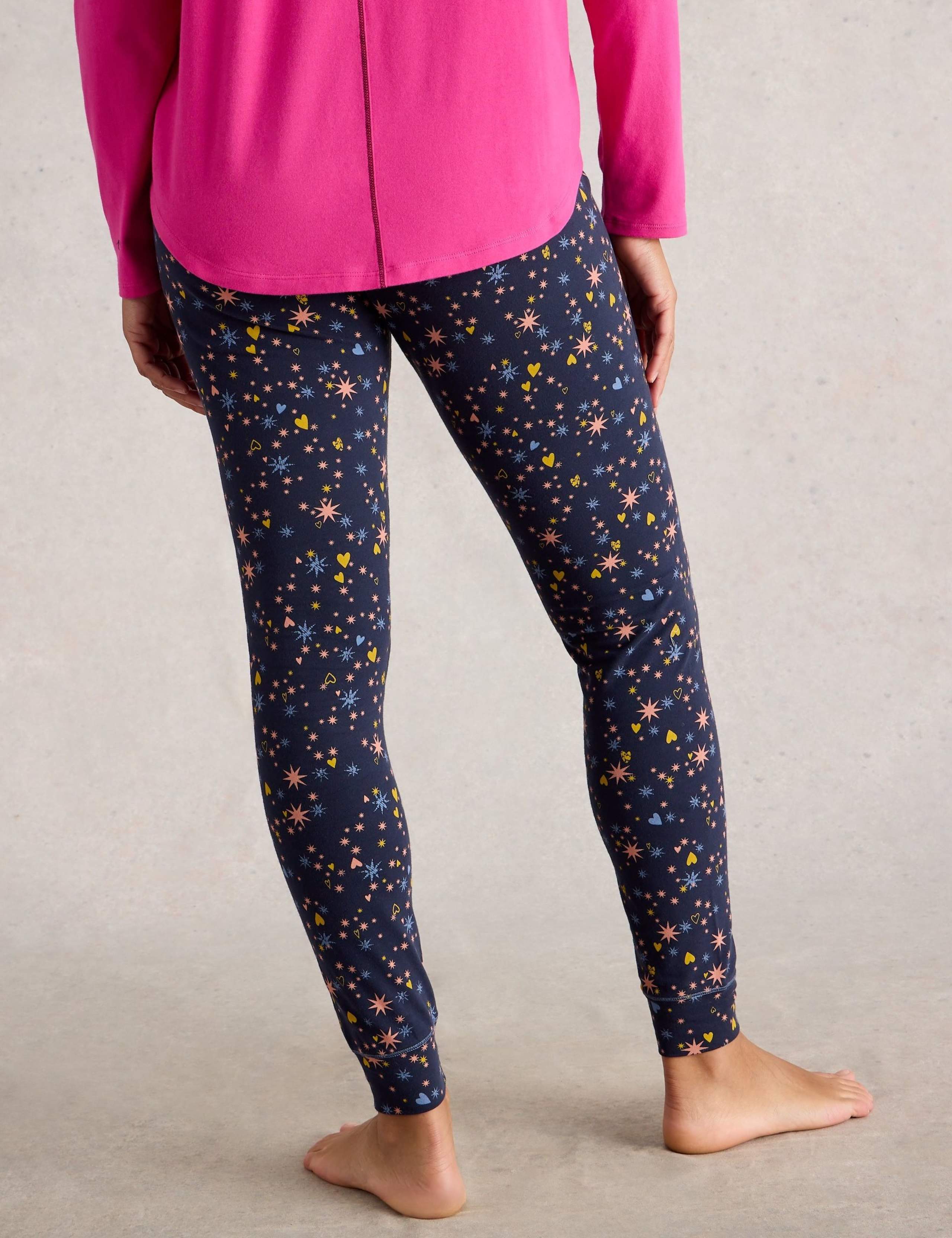 Cotton Rich Printed Pyjama Bottoms 4 of 6