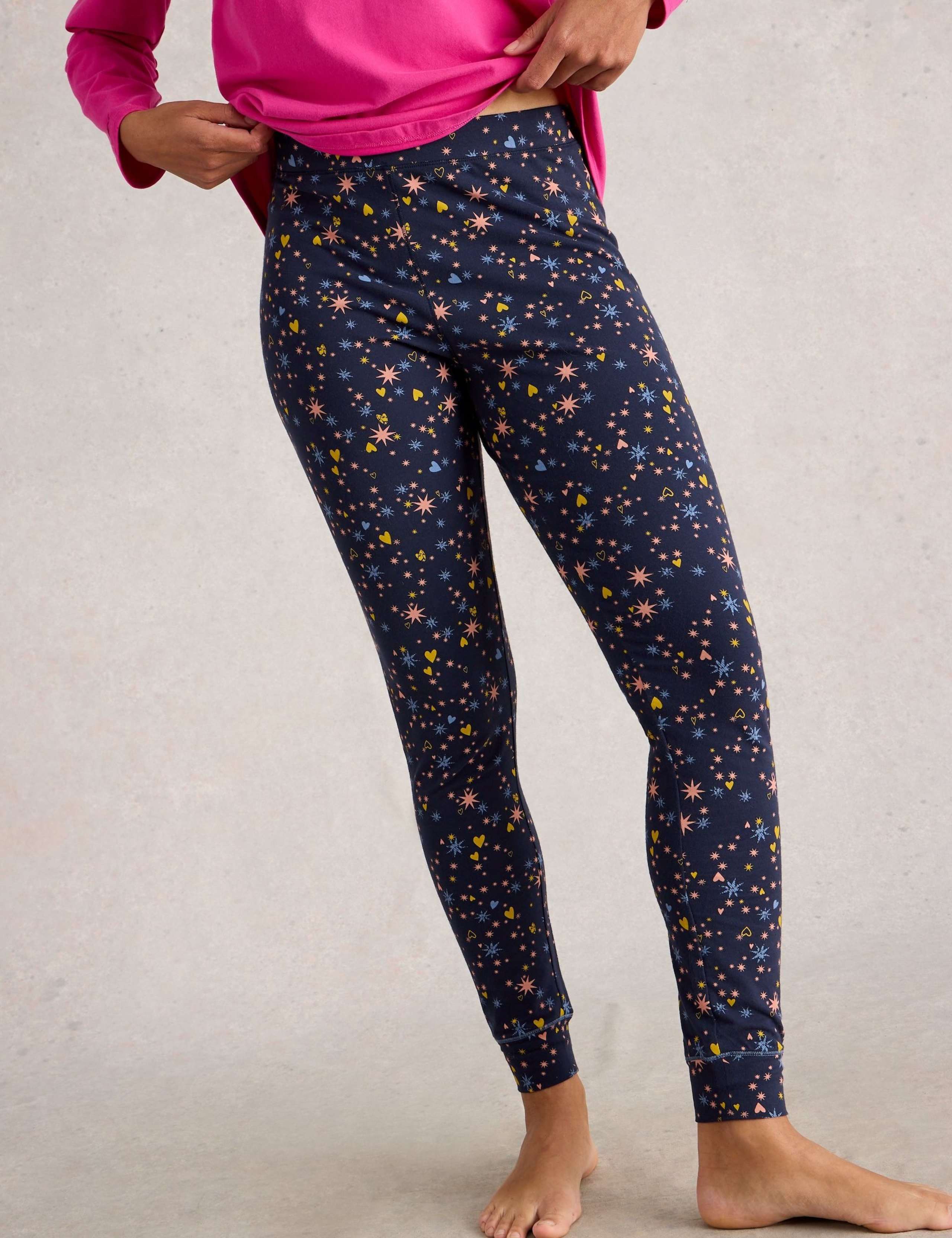 Cotton Rich Printed Pyjama Bottoms 5 of 6