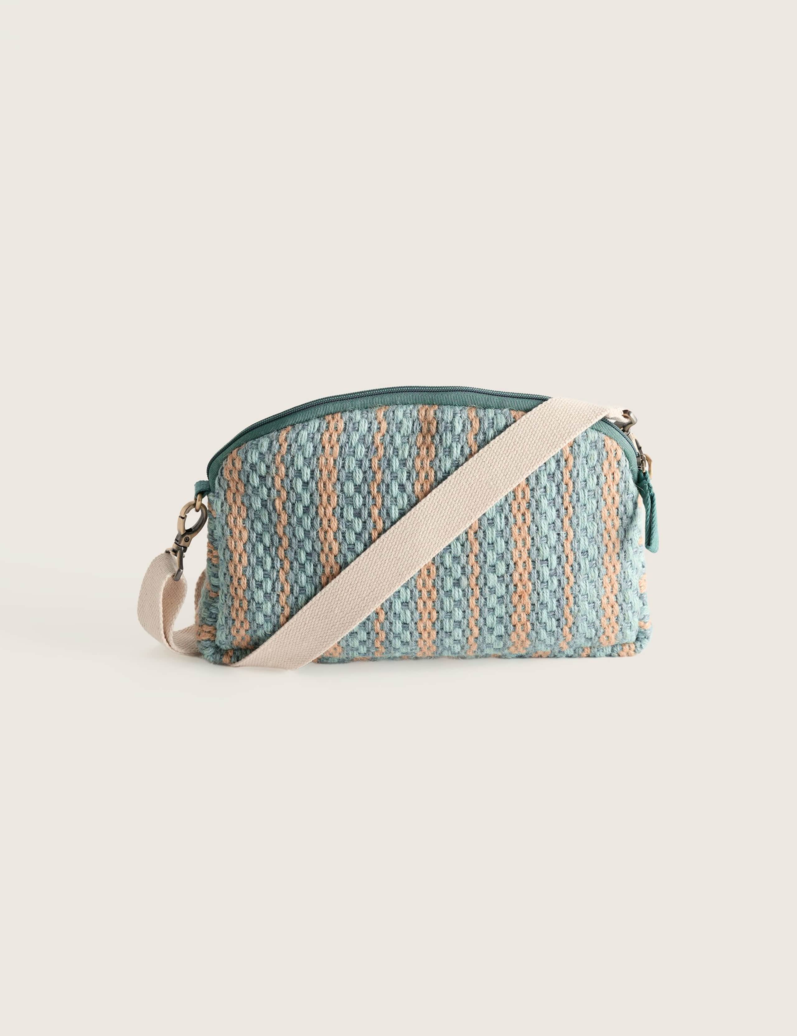 Jute Striped Cross Body Bag 1 of 6