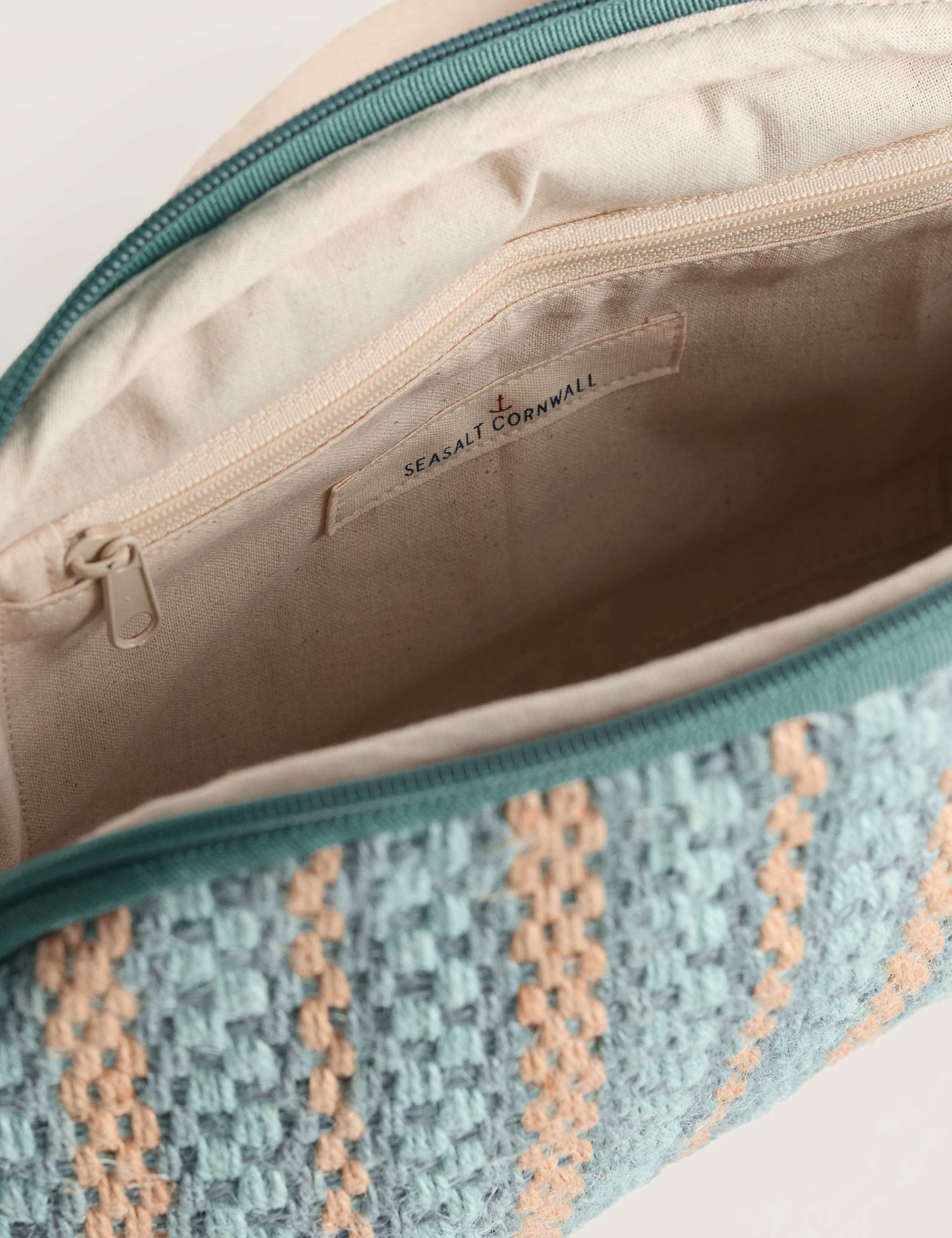 Jute Striped Cross Body Bag 4 of 6