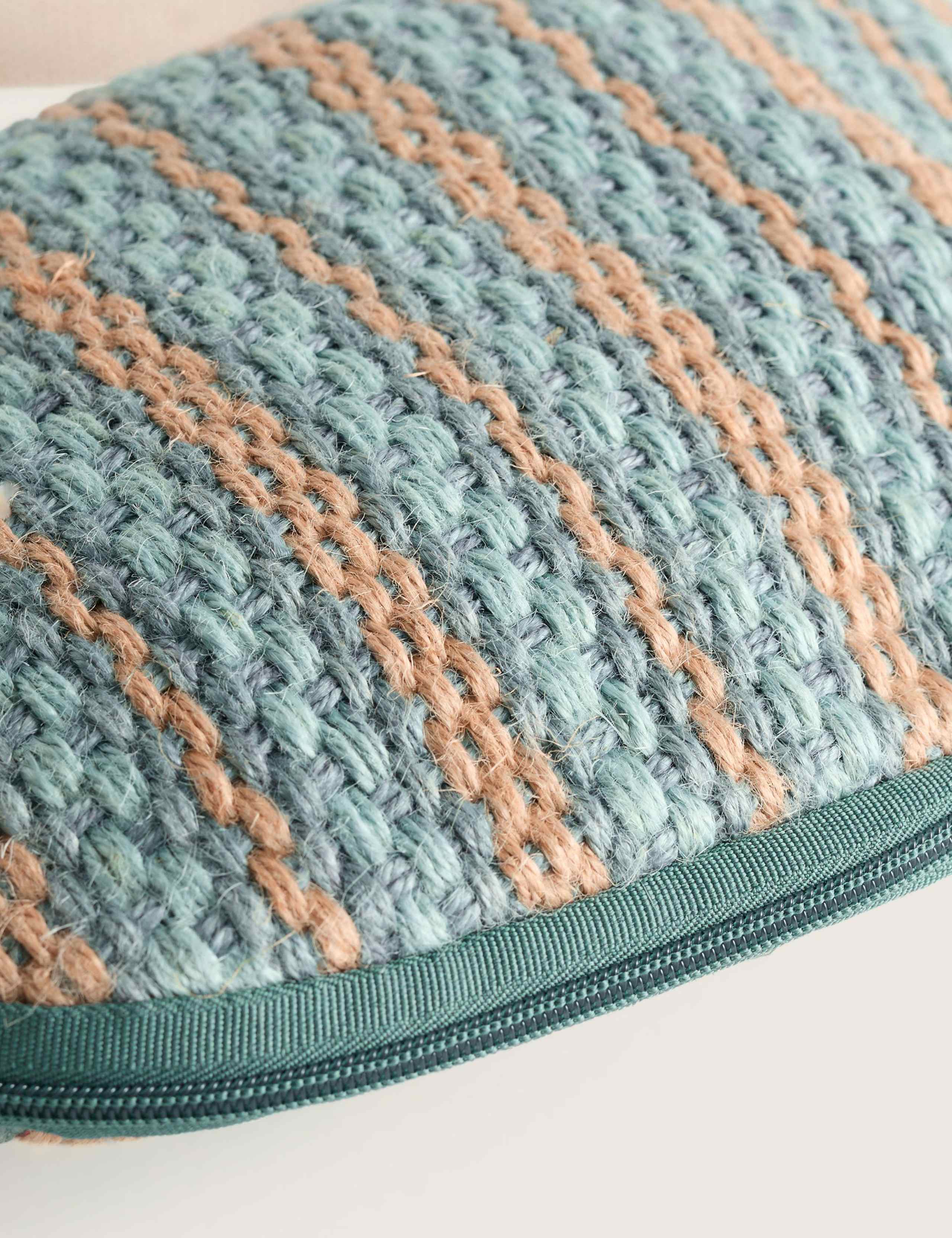 Jute Striped Cross Body Bag 6 of 6