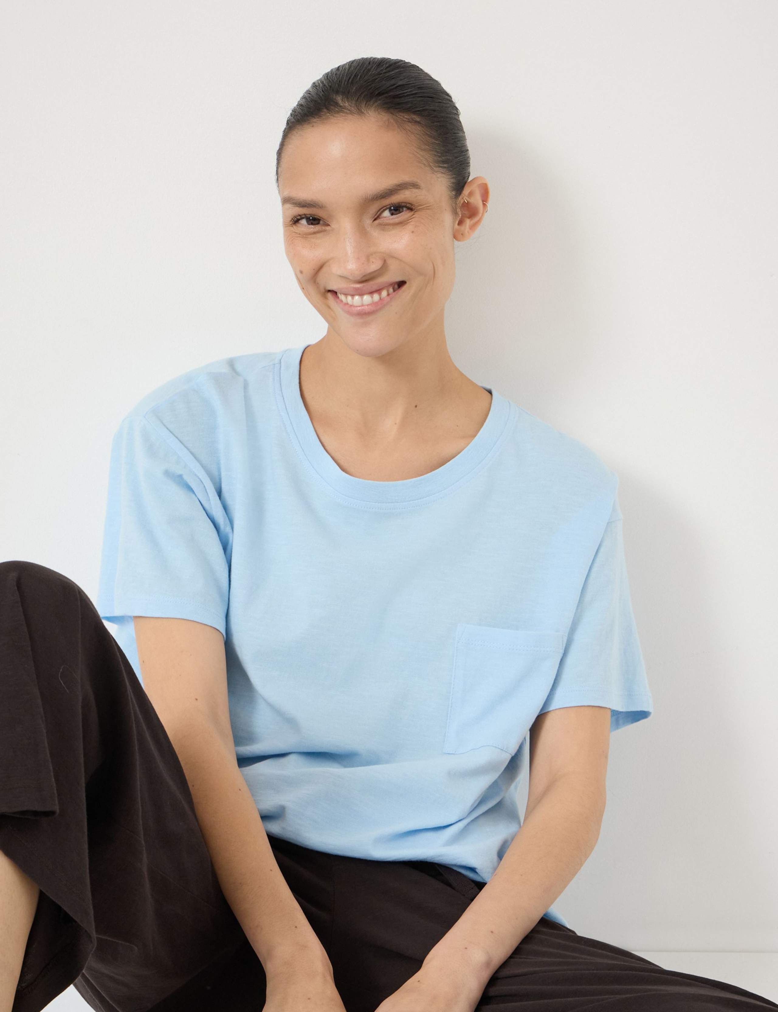 Pure Cotton Culotte Pyjama Set 4 of 4