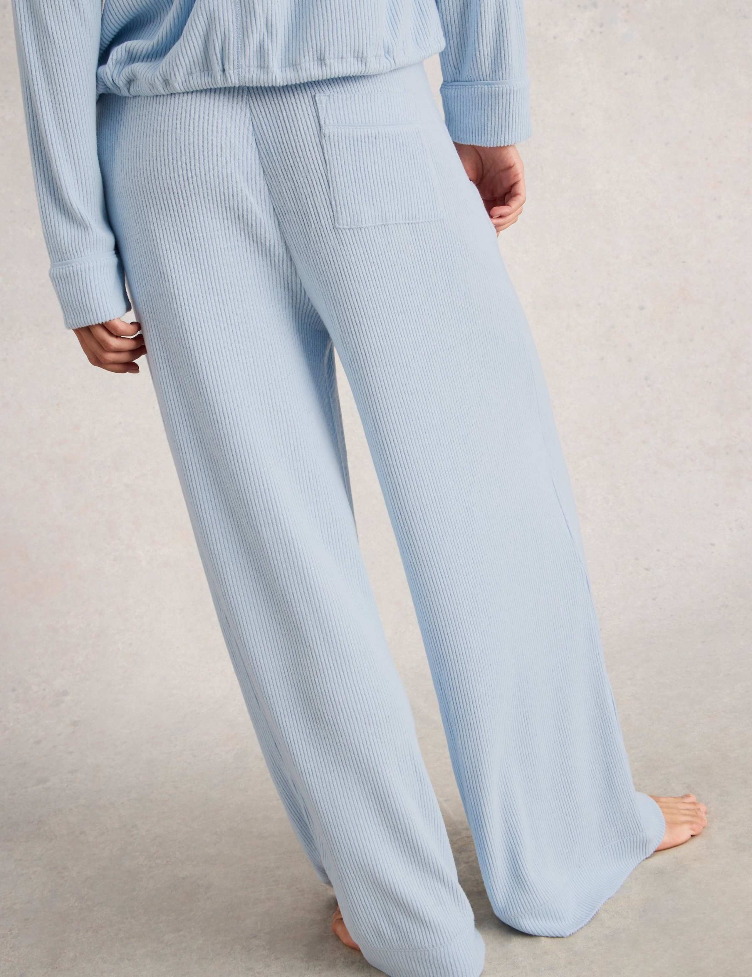 Jersey Ribbed Pyjama Bottoms 4 of 6