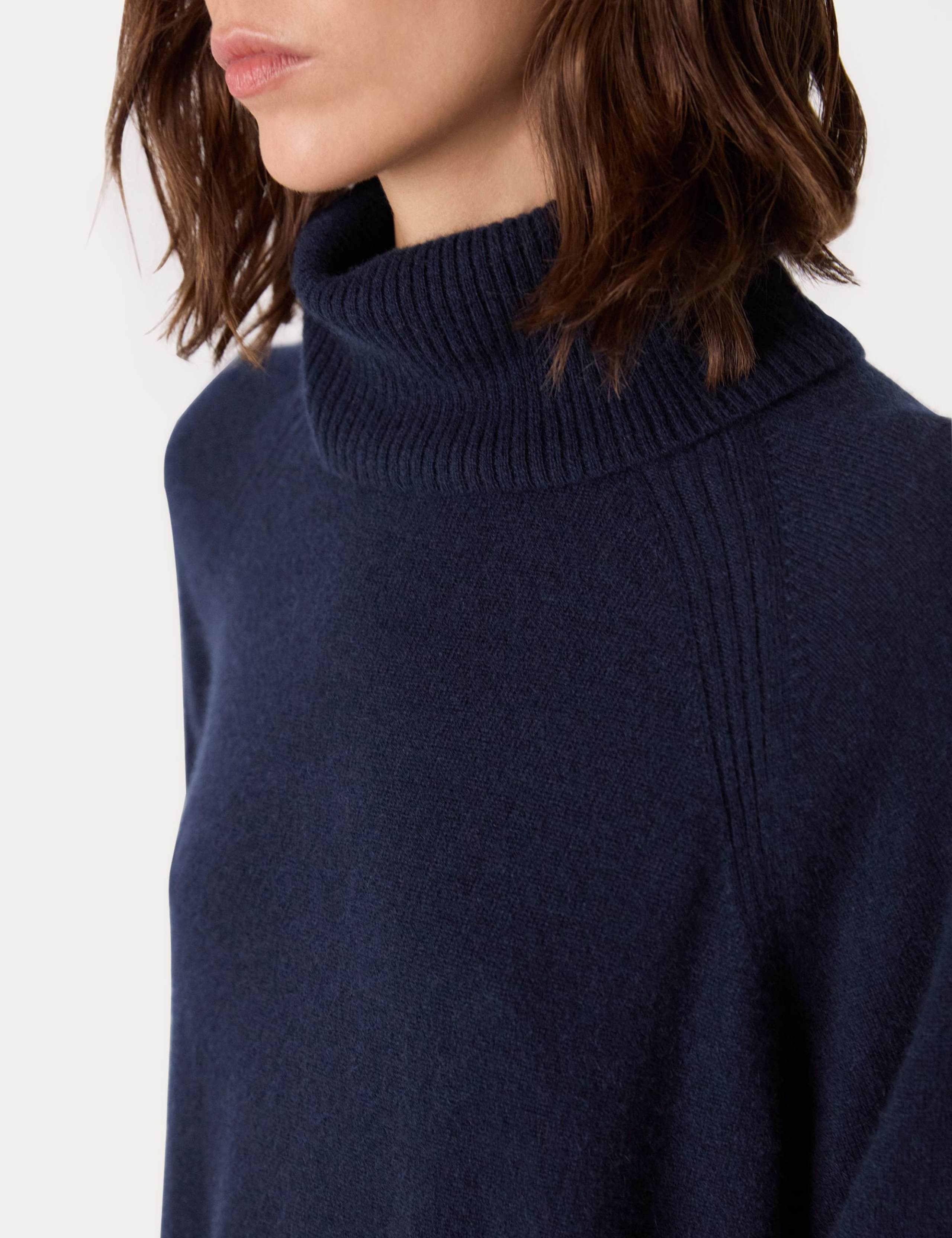Pure Cashmere Roll Neck Jumper 3 of 4