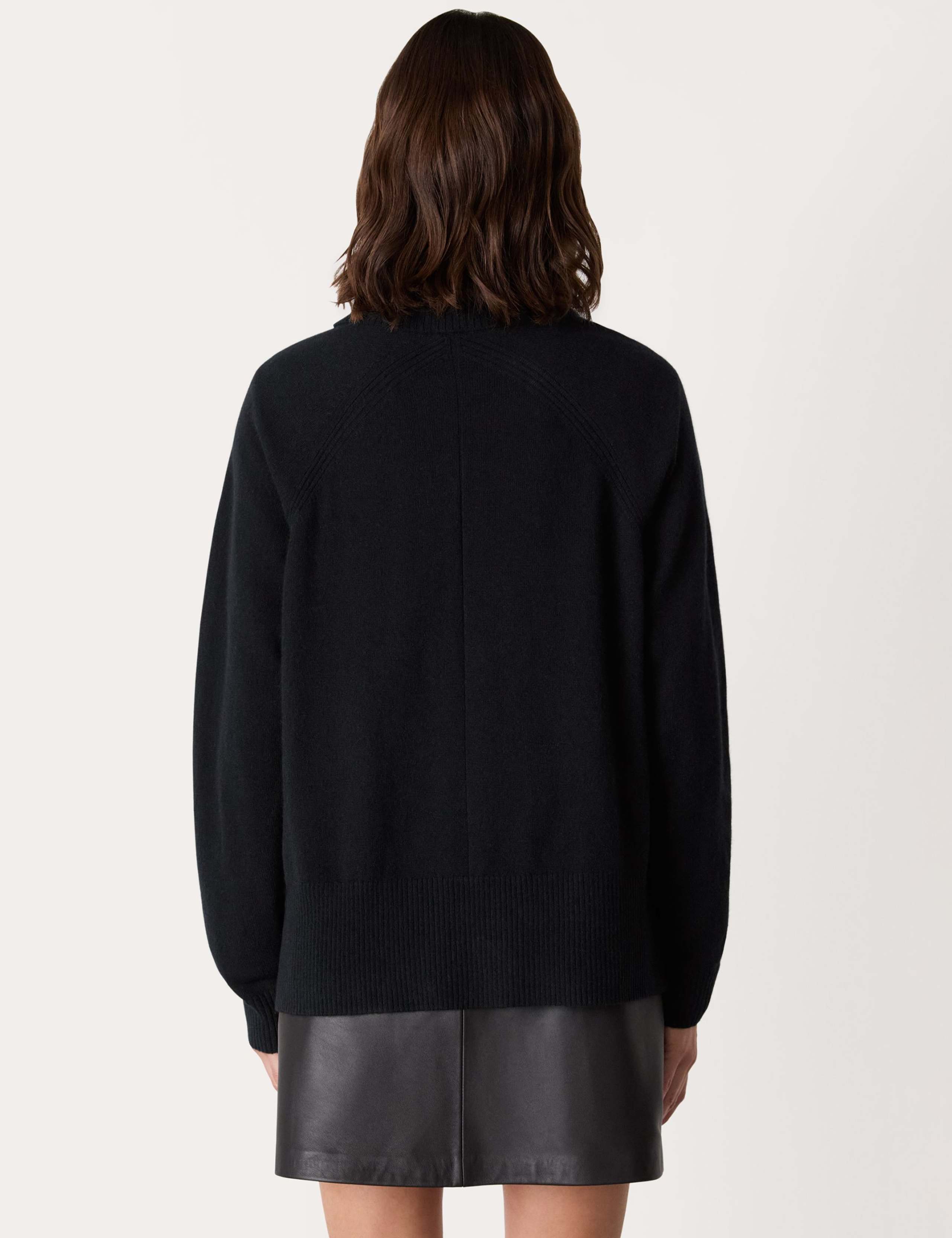 Pure Cashmere Roll Neck Jumper 3 of 4