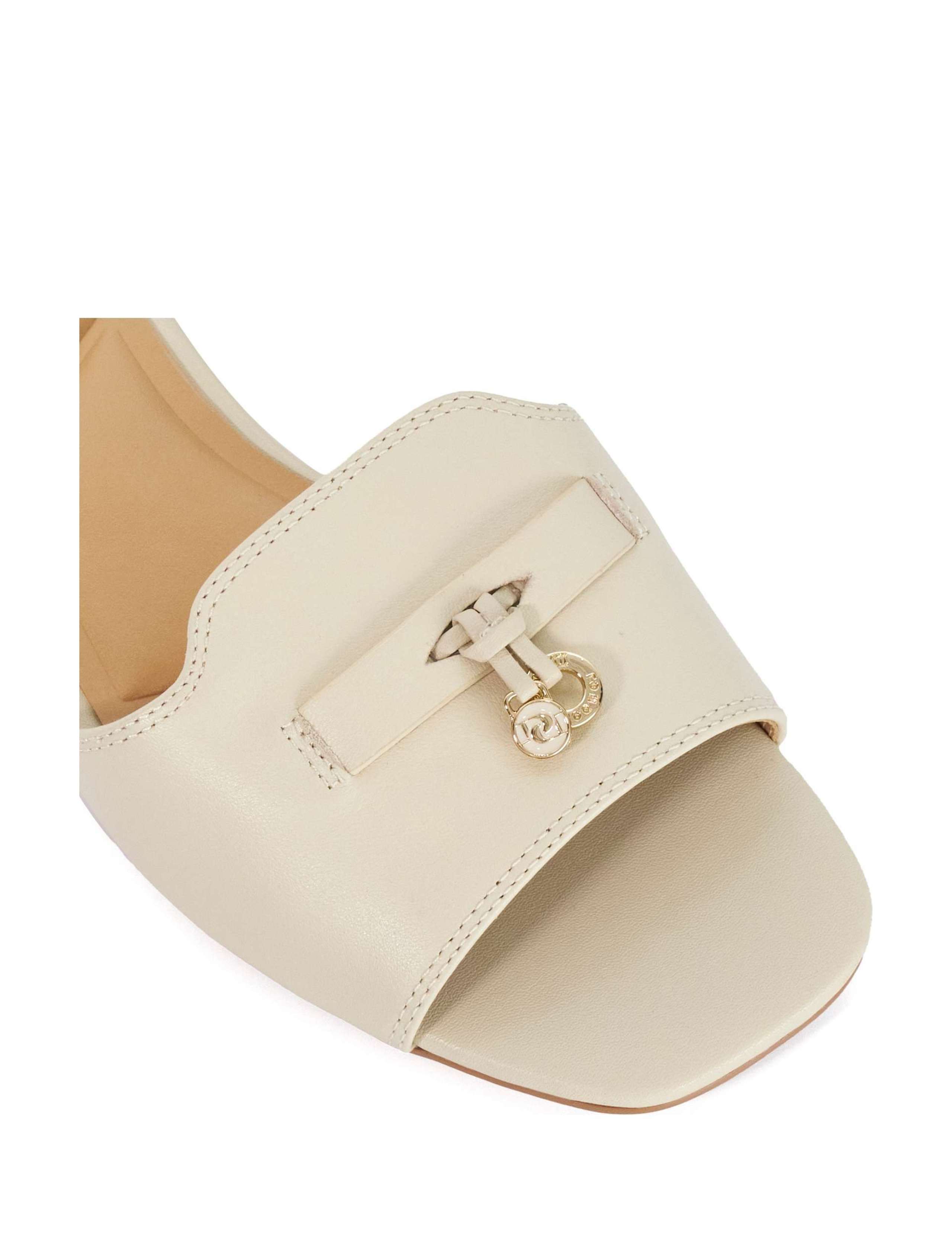Leather Slip On Flat Mules 5 of 5