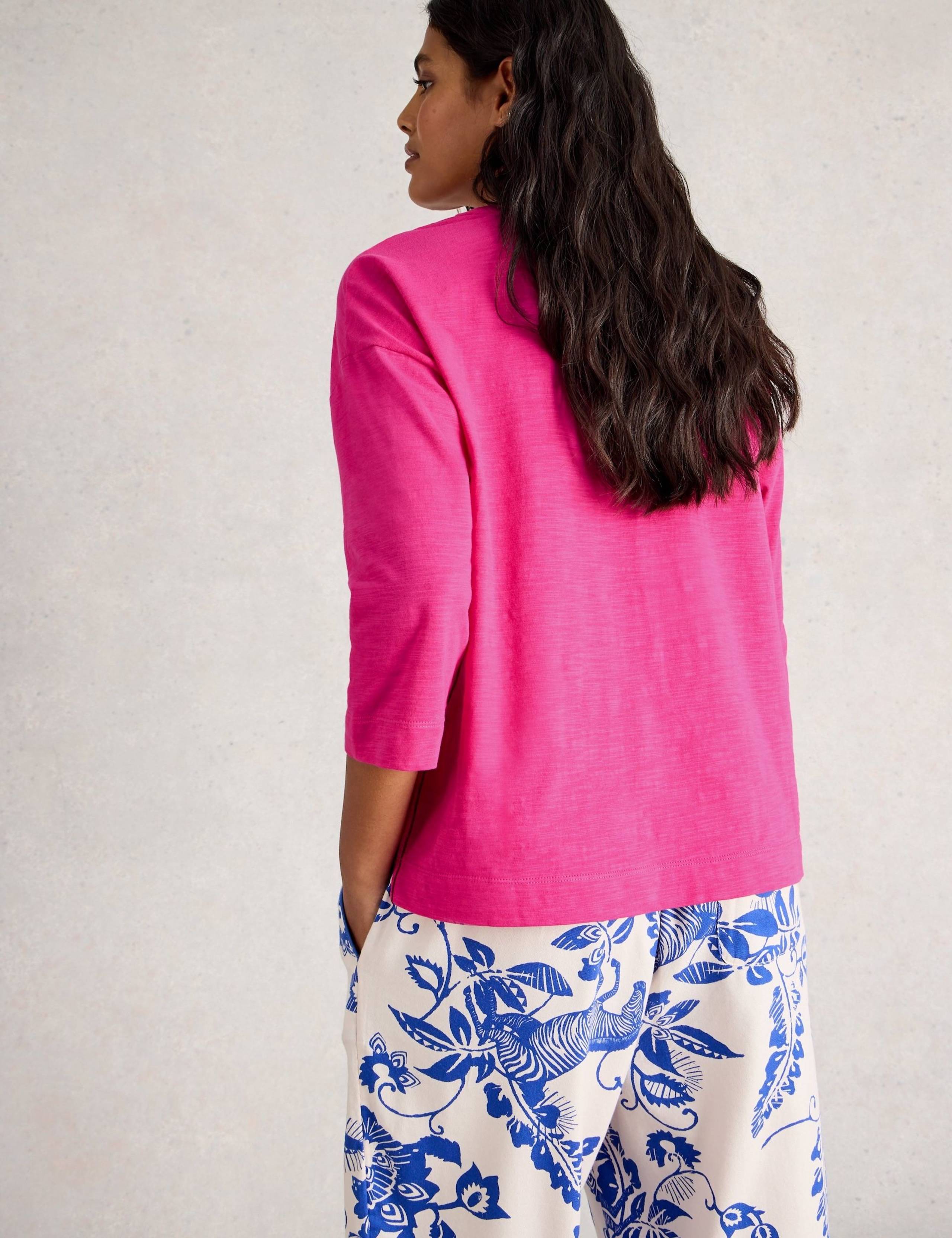 Pure Cotton Pyjama Top 4 of 6