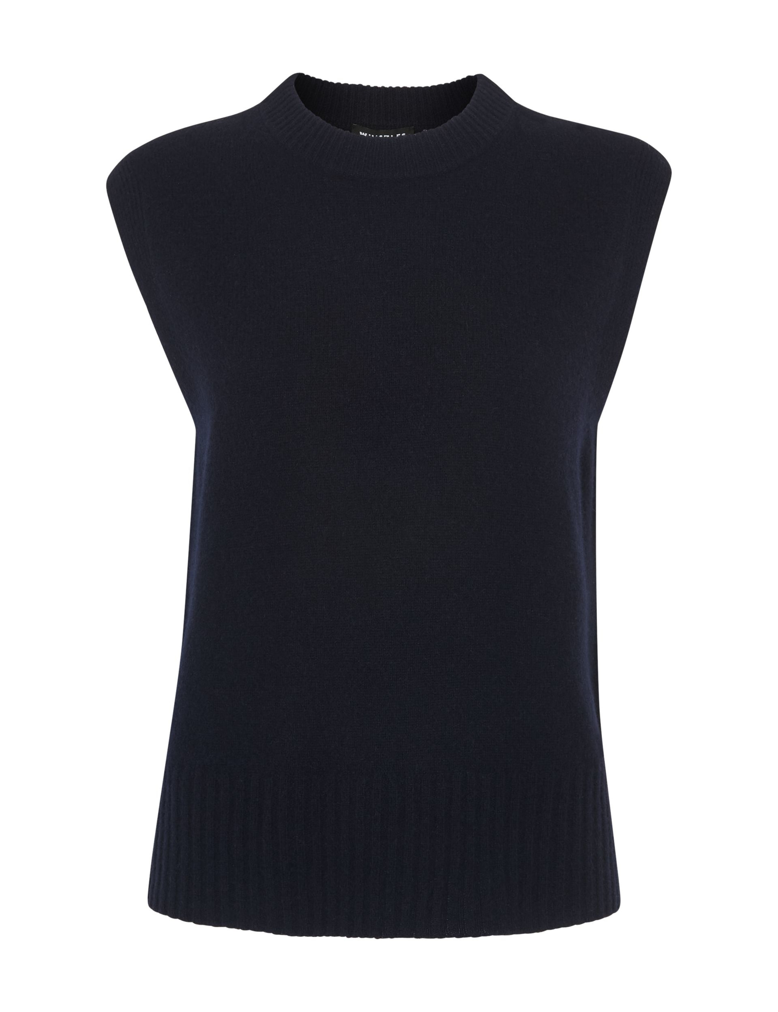 Pure Wool Crew Neck Vest Top 2 of 4