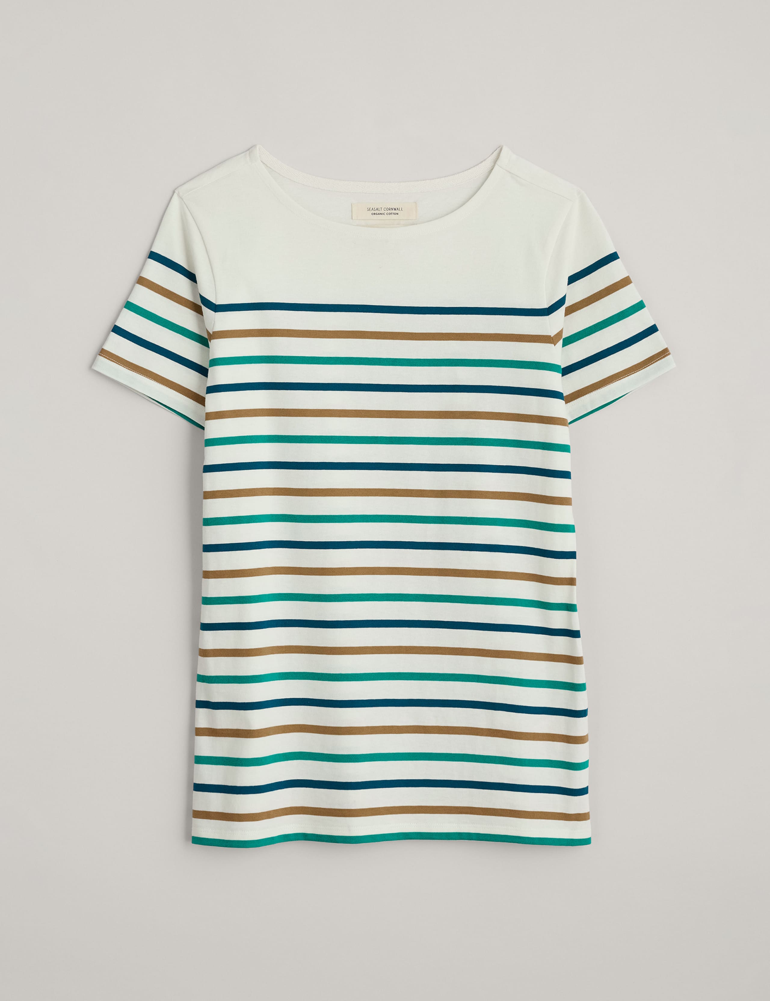 Pure Cotton Striped T-Shirt 2 of 5