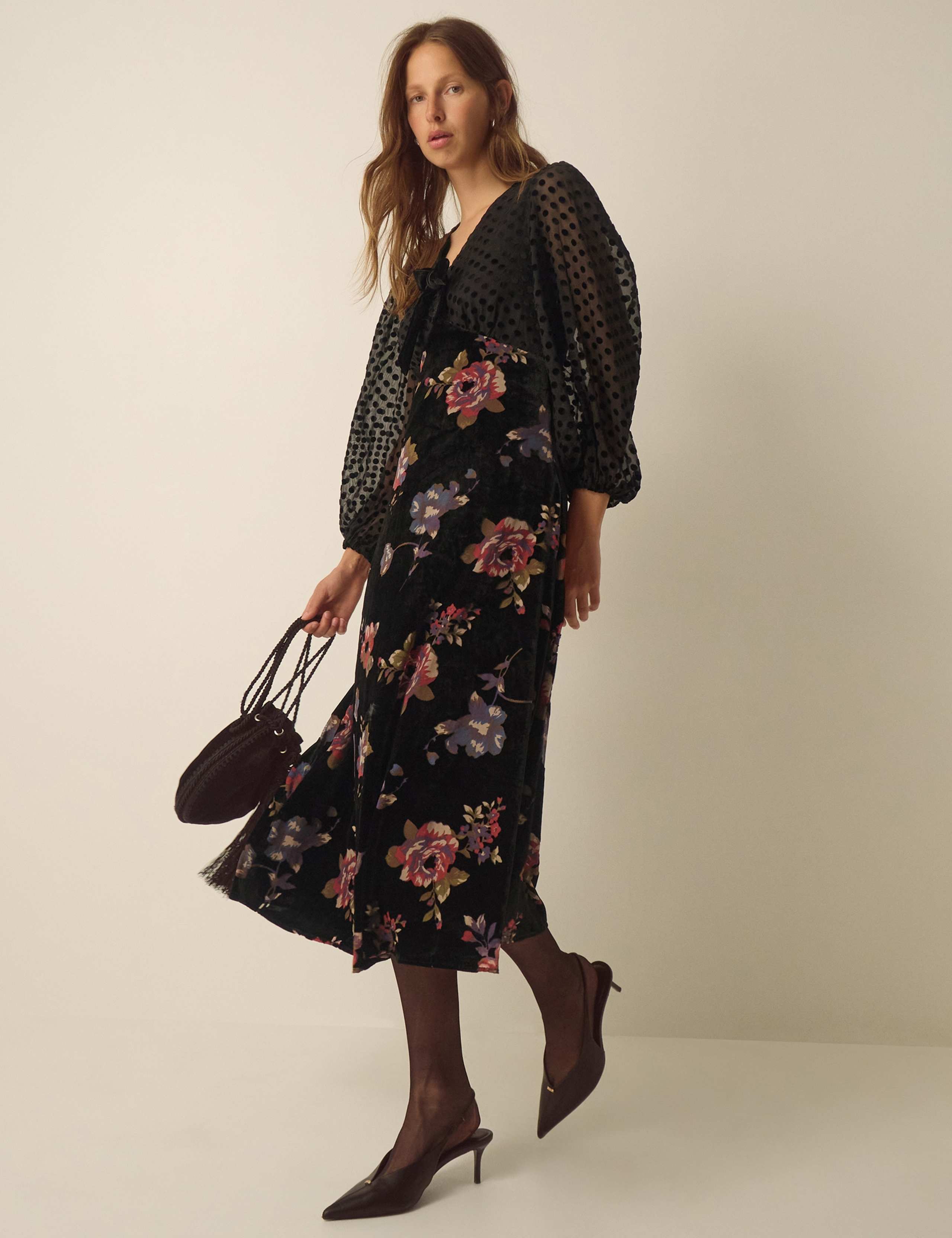 Devore Fit And Flare Midi Dress 3 of 5