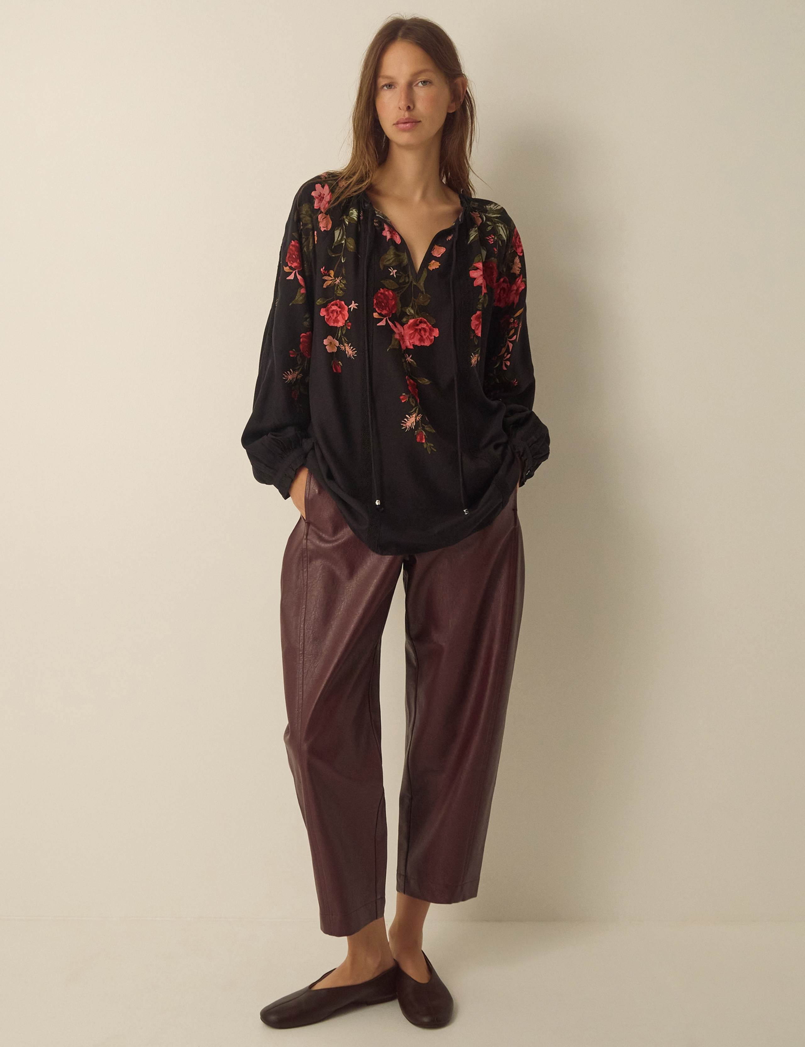 Printed High Neck Top 3 of 5