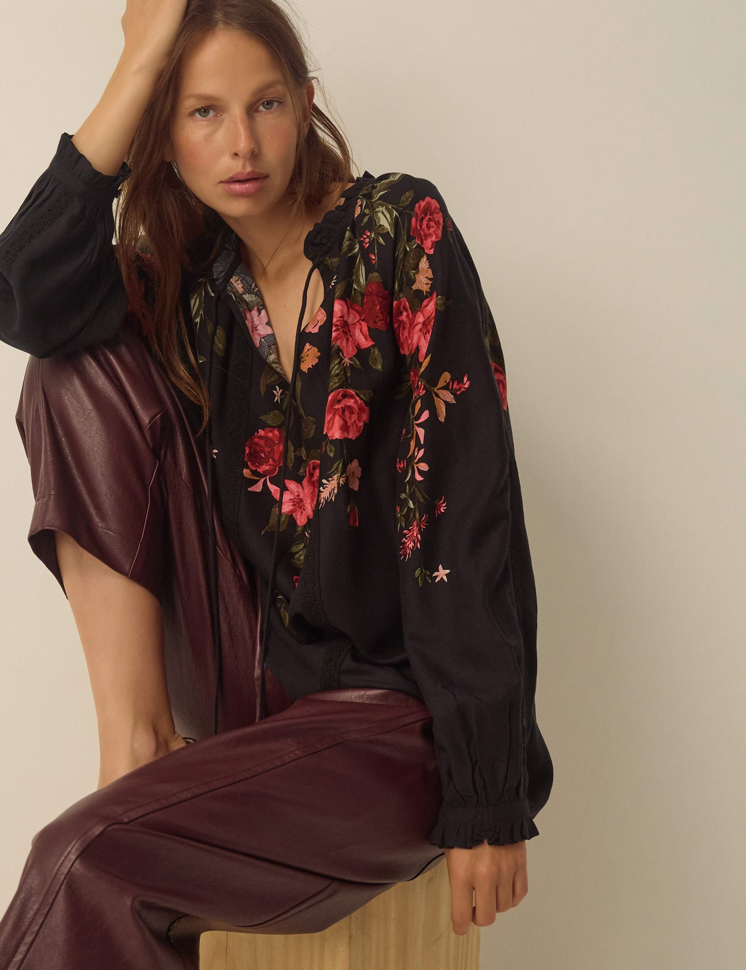 Printed High Neck Top 4 of 5