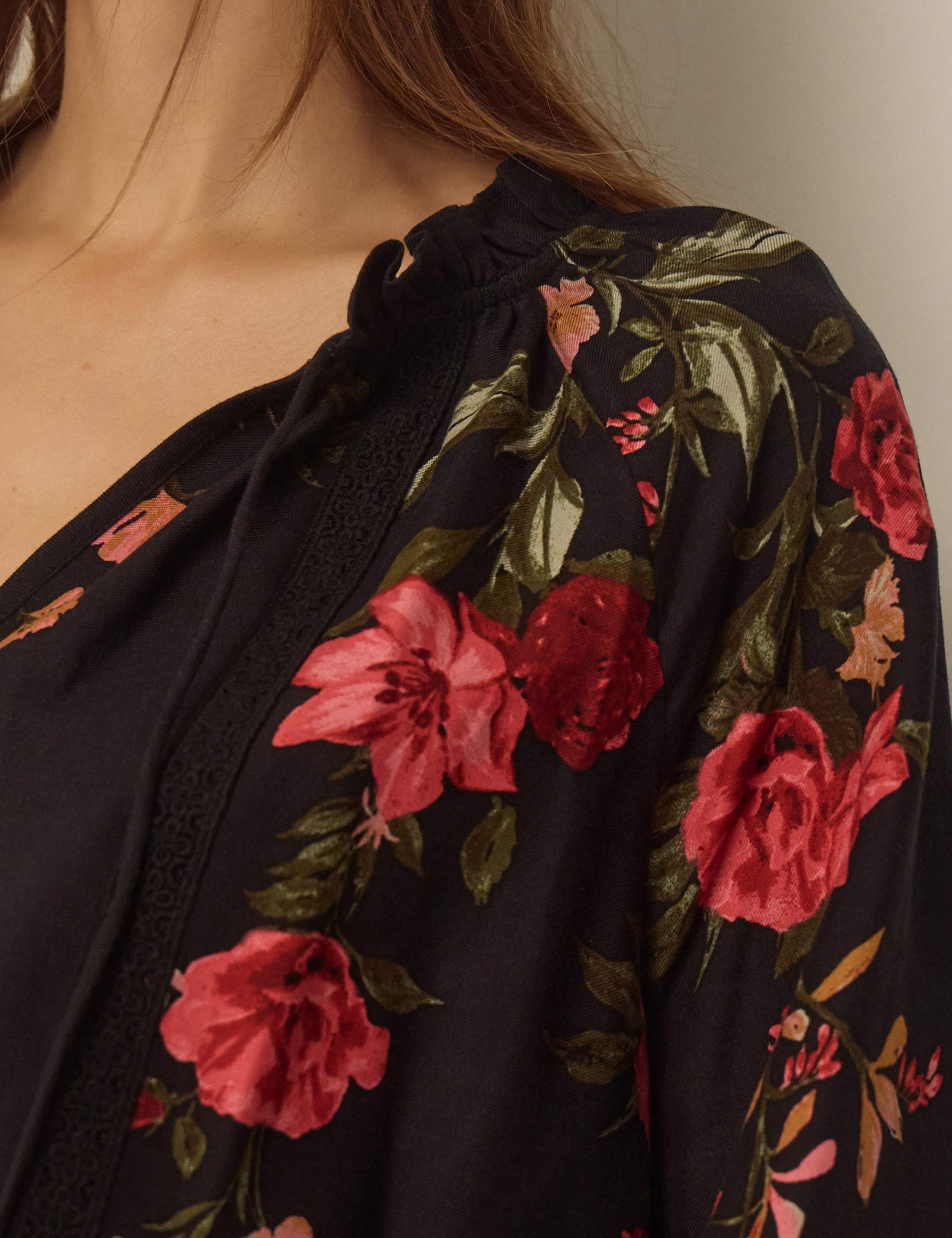 Printed High Neck Top 5 of 5