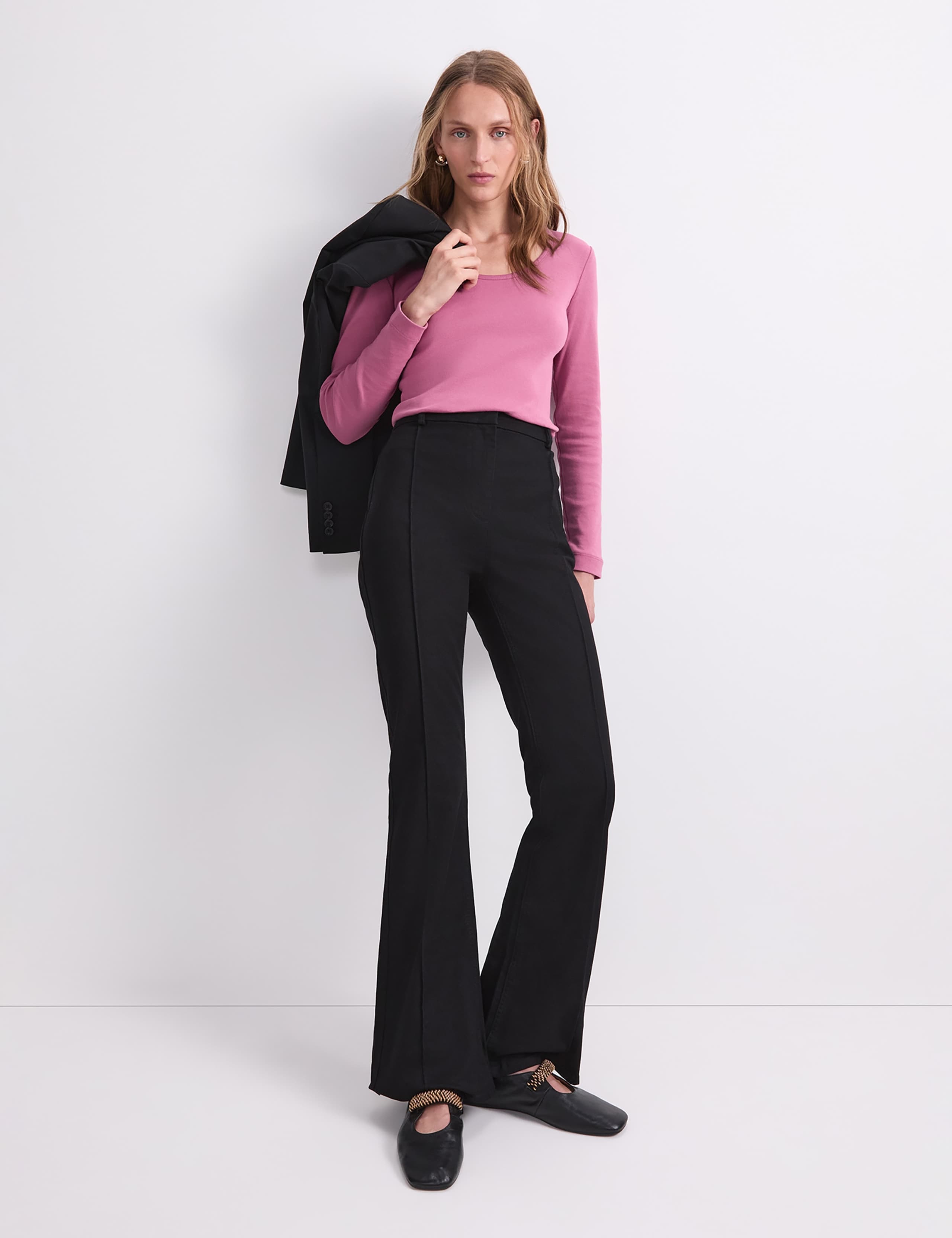 Pure Cotton Scoop Neck Top 2 of 5