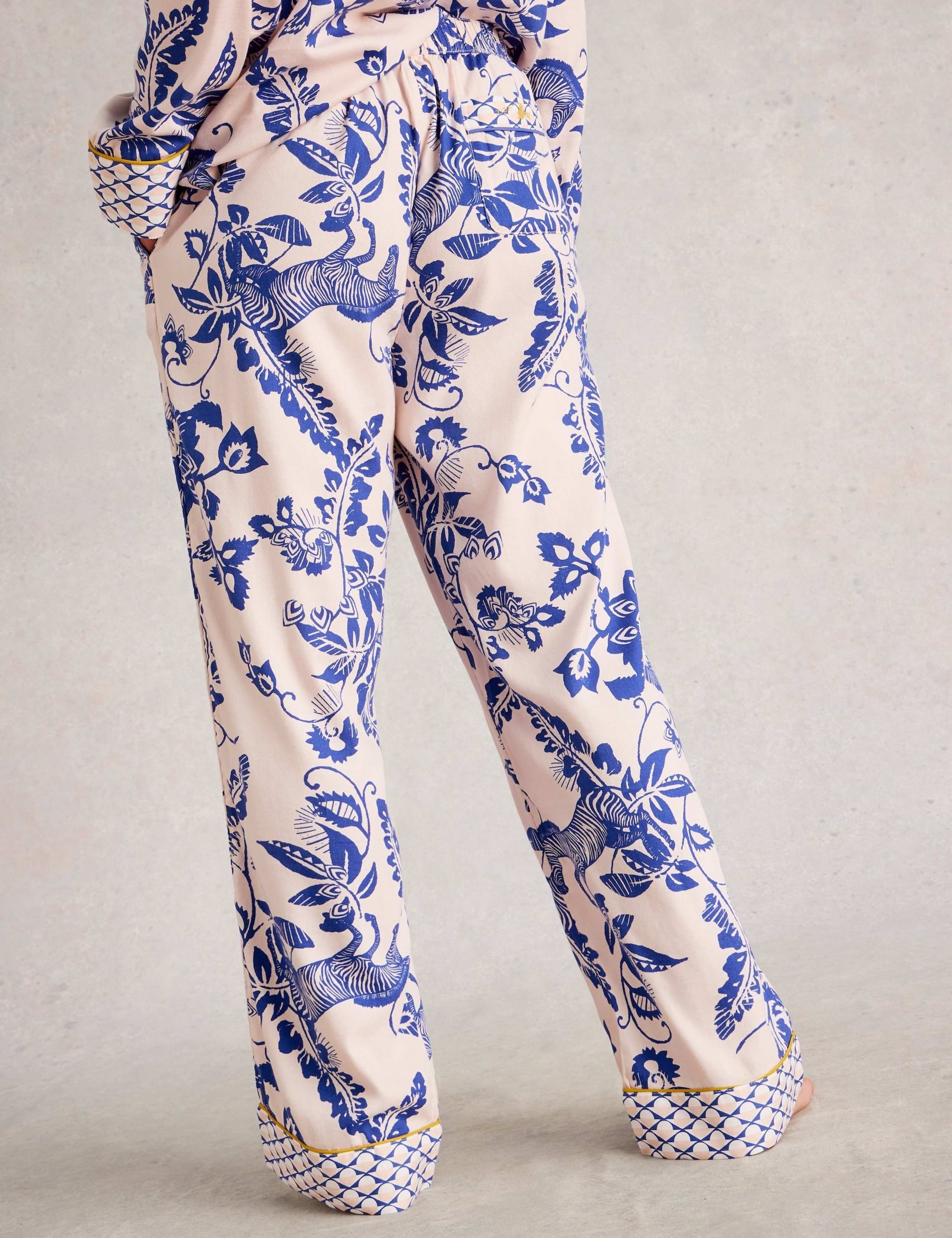 Cotton Rich Floral Pyjama Bottoms 5 of 6