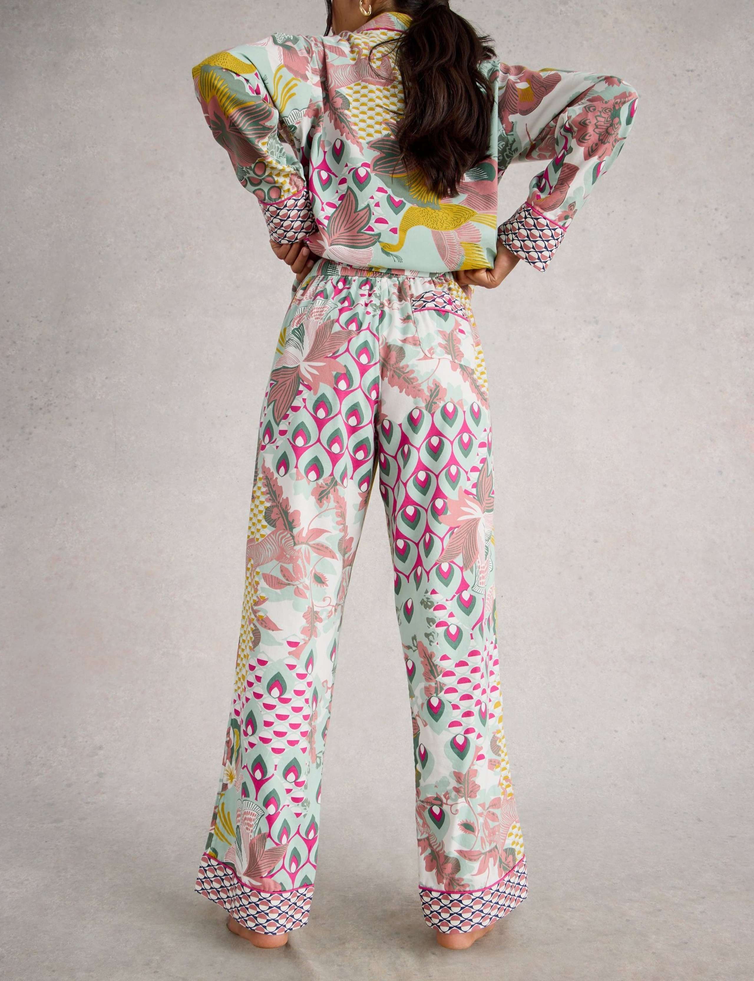 Cotton Rich Floral Pyjama Bottoms 3 of 6