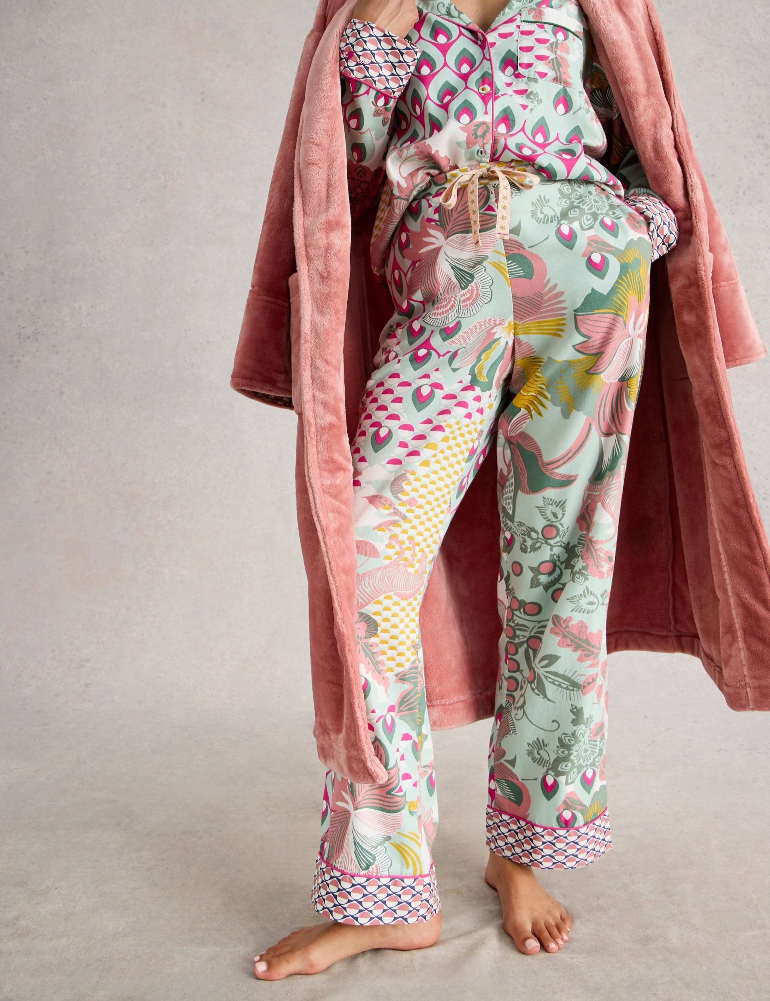 Cotton Rich Floral Pyjama Bottoms 5 of 6