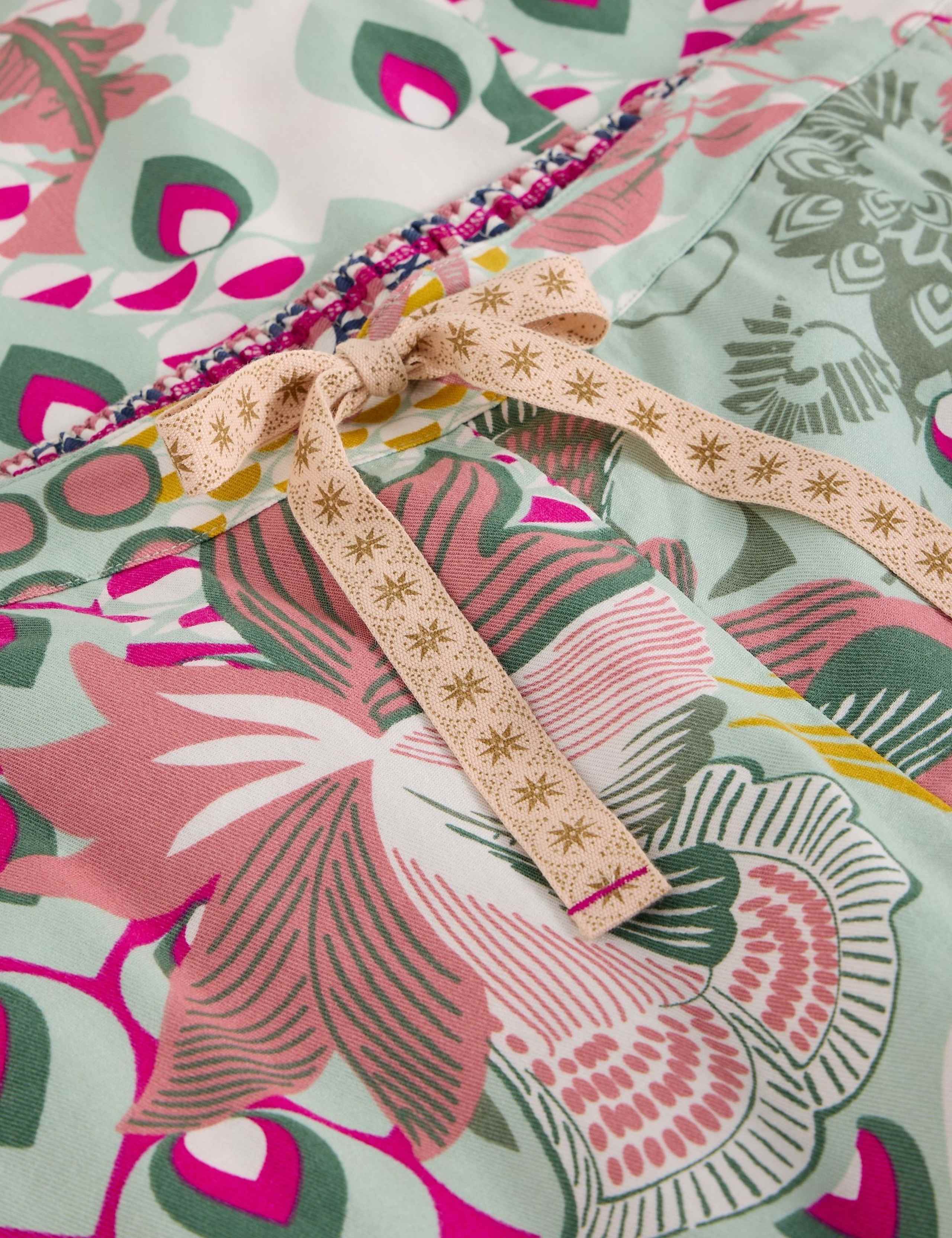 Cotton Rich Floral Pyjama Bottoms 6 of 6