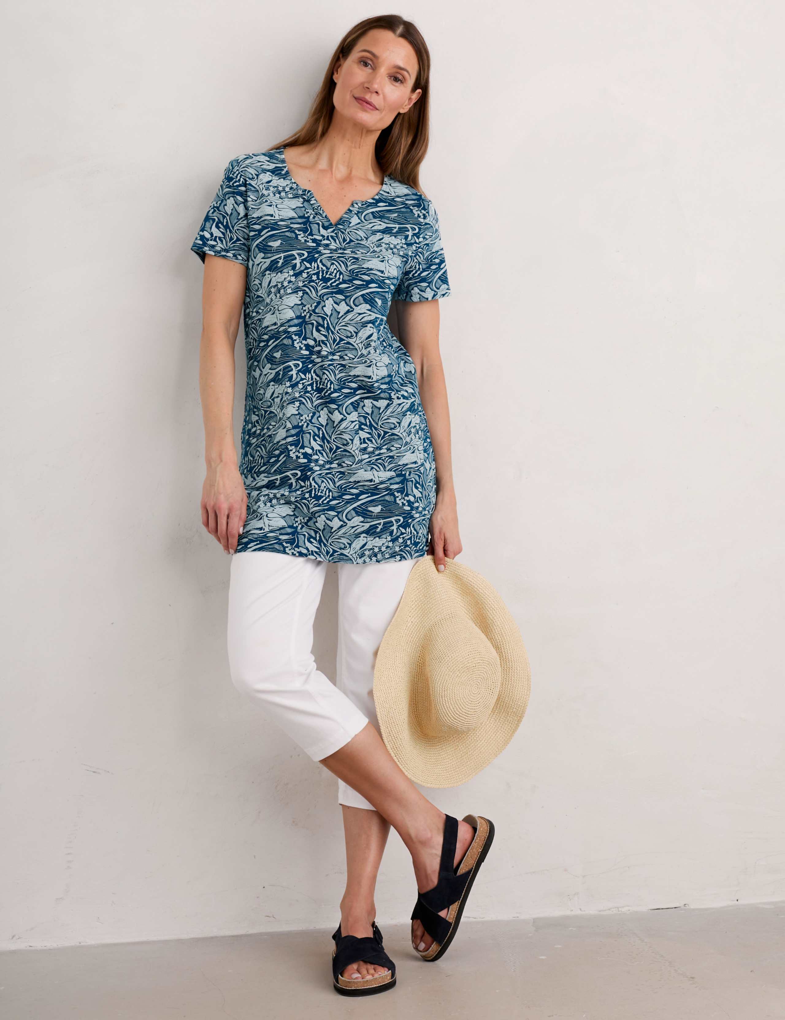 Pure Cotton Printed Tunic 1 of 5